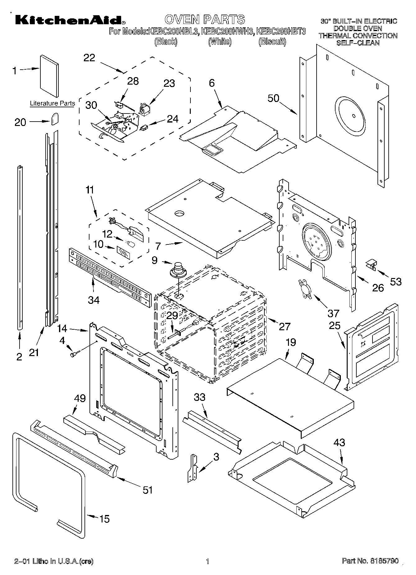 01 - OVEN, LITERATURE