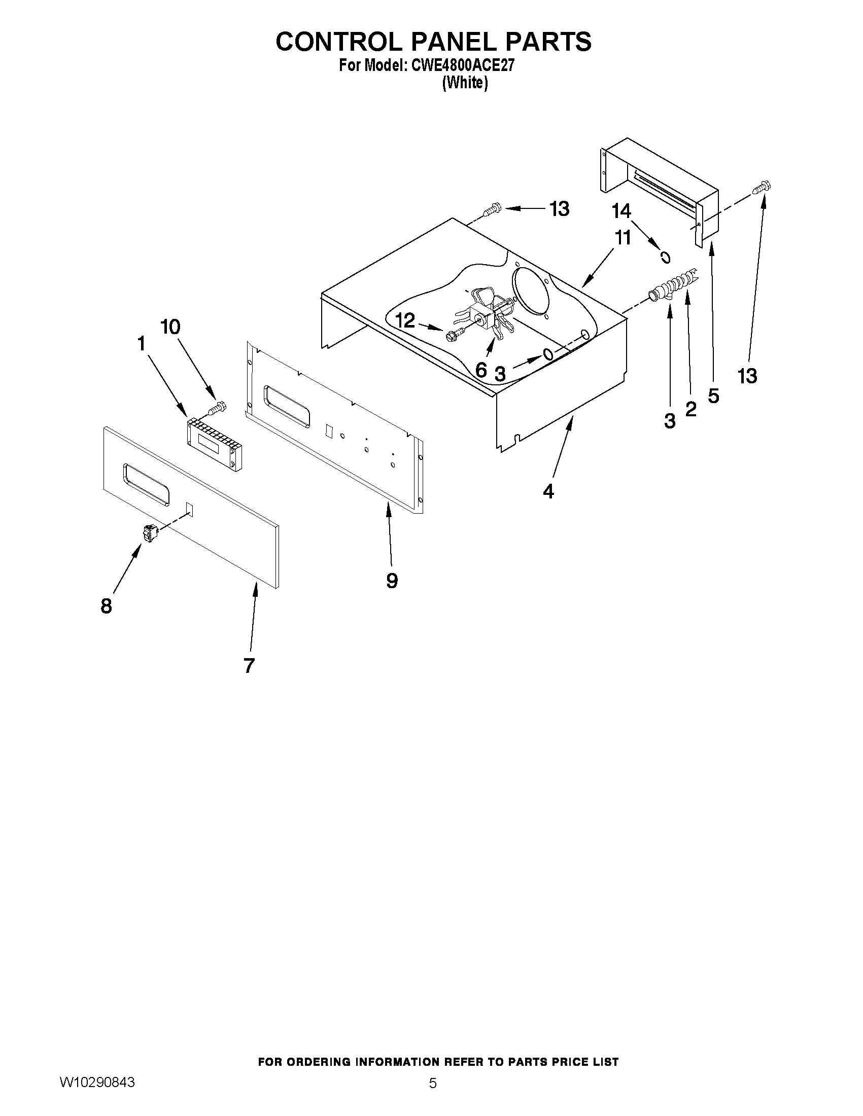 04 - CONTROL PANEL PARTS
