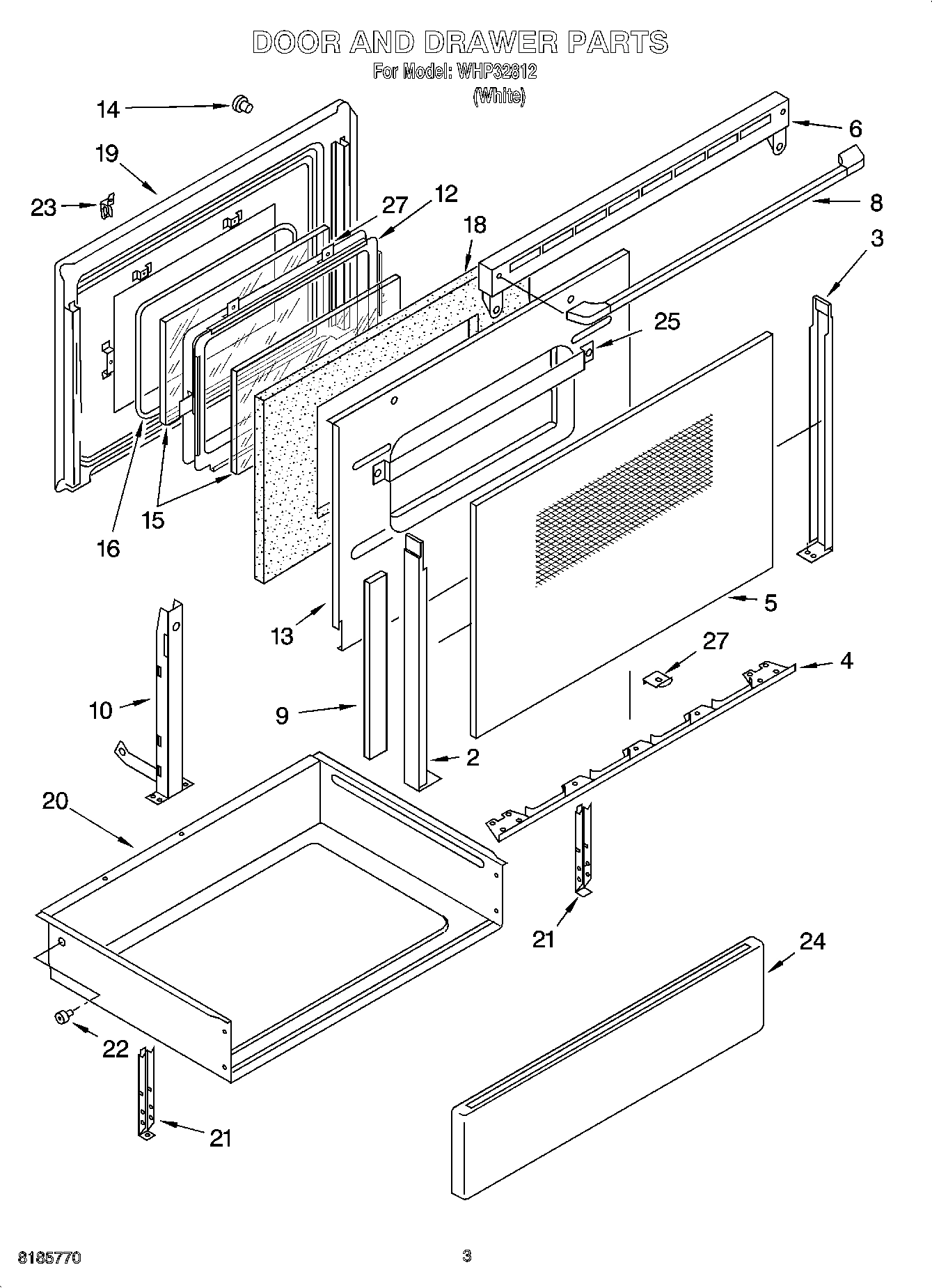 03 - DOOR AND DRAWER PARTS