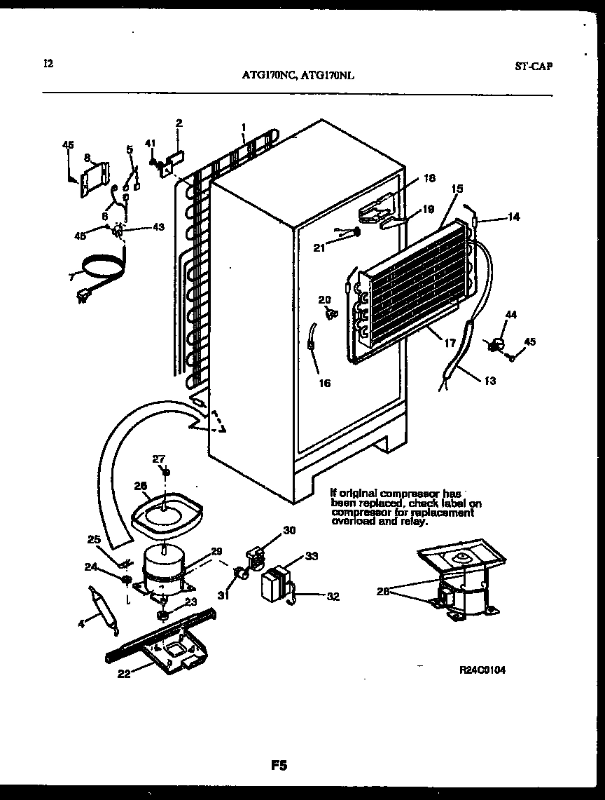 07 - SYSTEM AND AUTOMATIC DEFROST PARTS