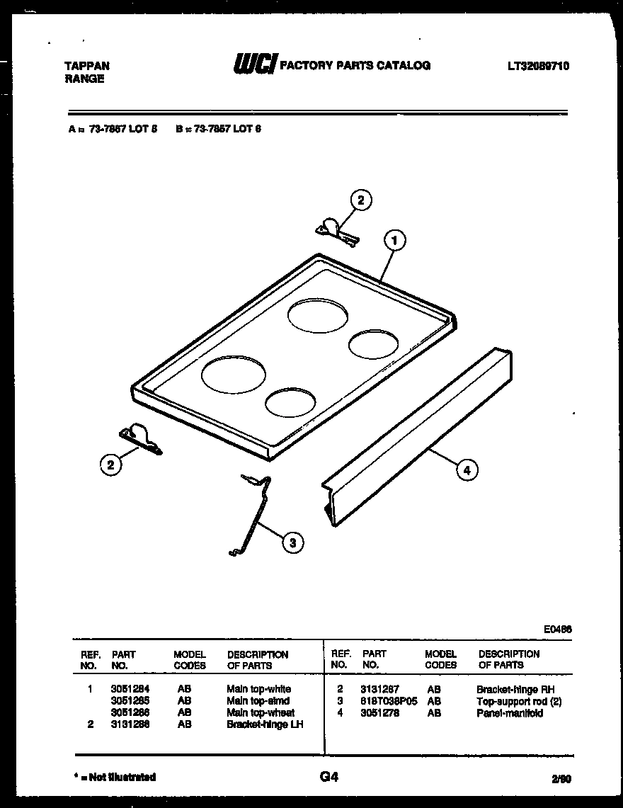 04 - COOKTOP PARTS
