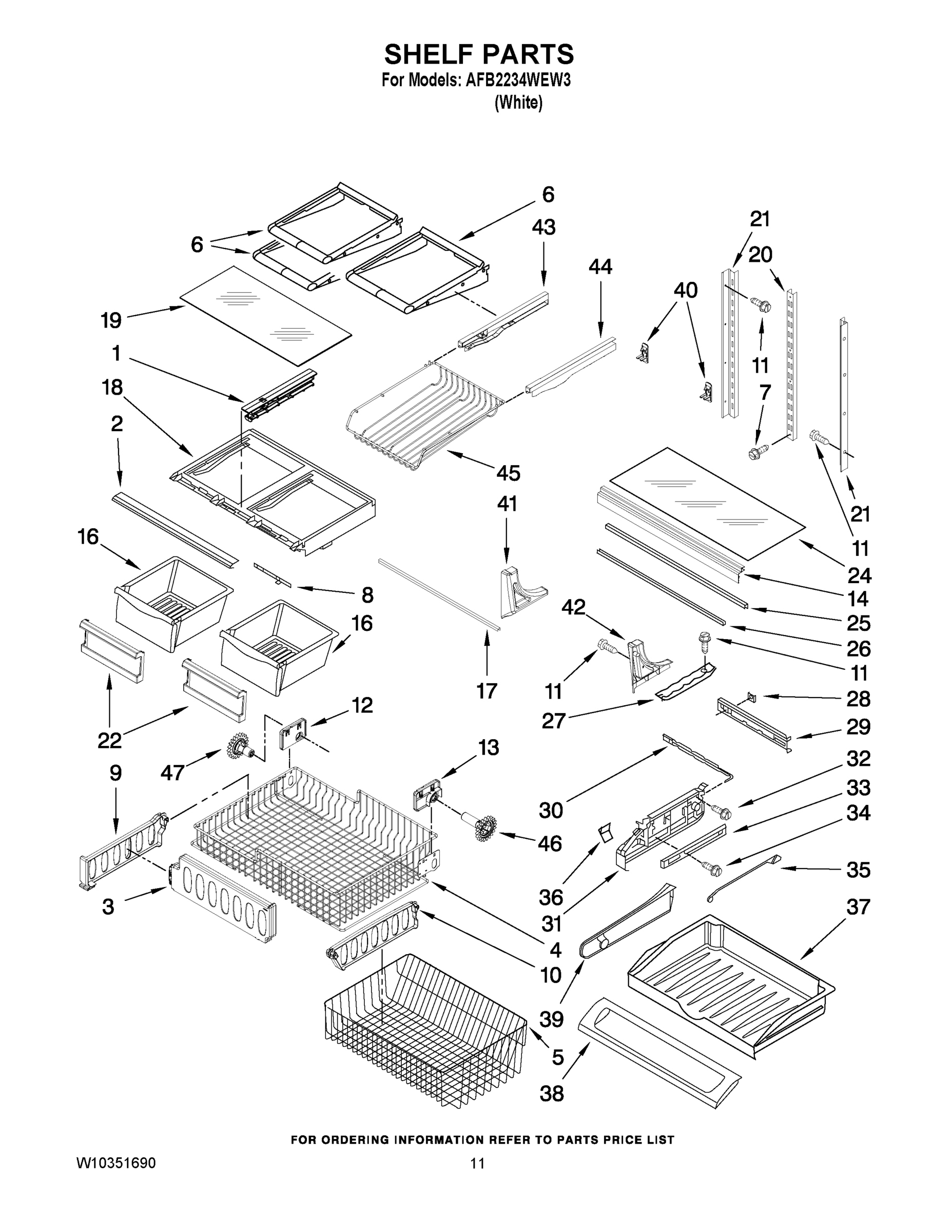 07 - SHELF PARTS