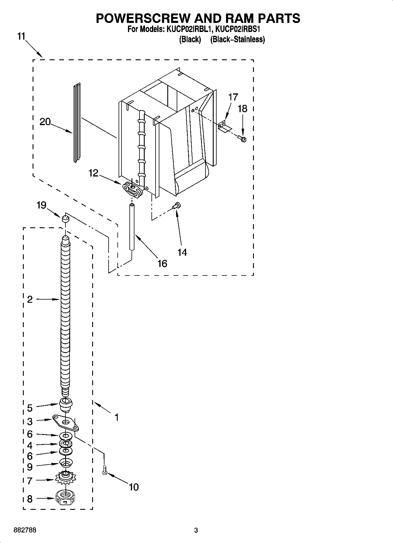 03 - POWERSCREW AND RAM PARTS