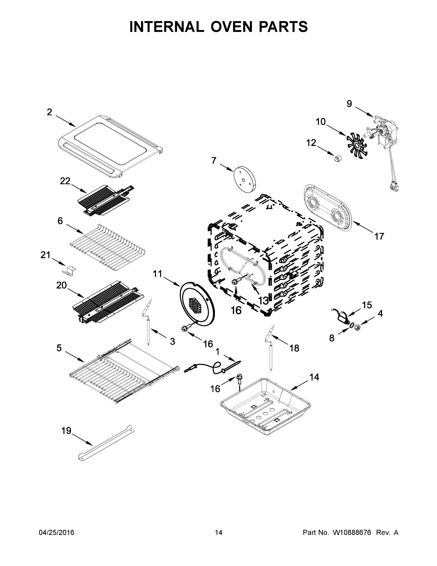 08 - INTERNAL OVEN PARTS