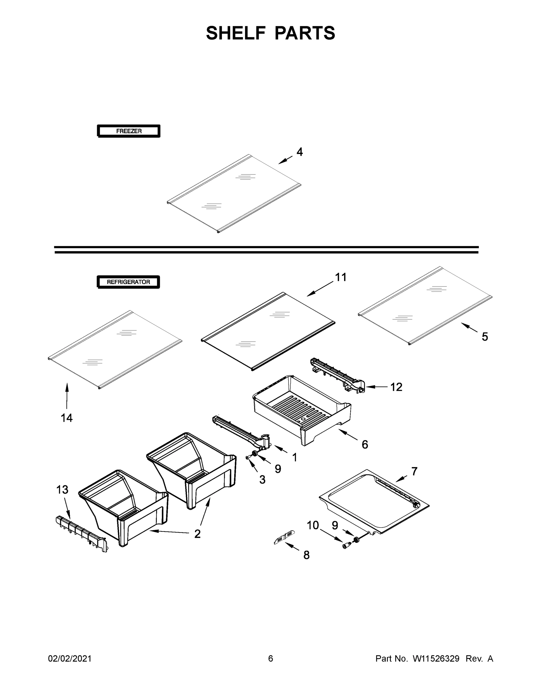 04 - SHELF PARTS