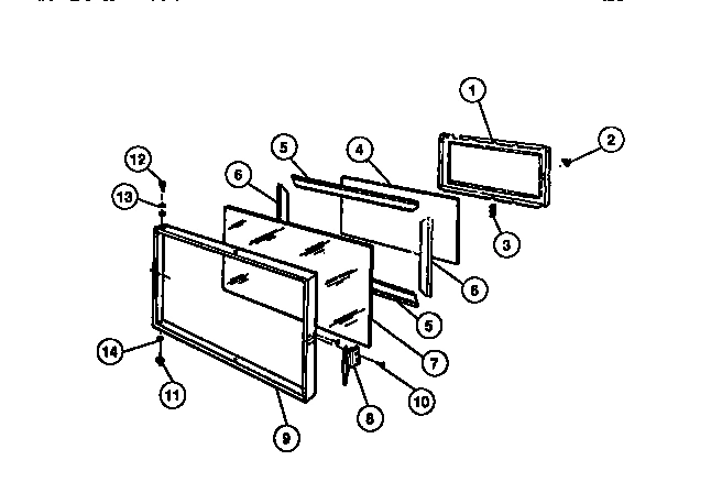 02 - OVEN DOOR, PANELS