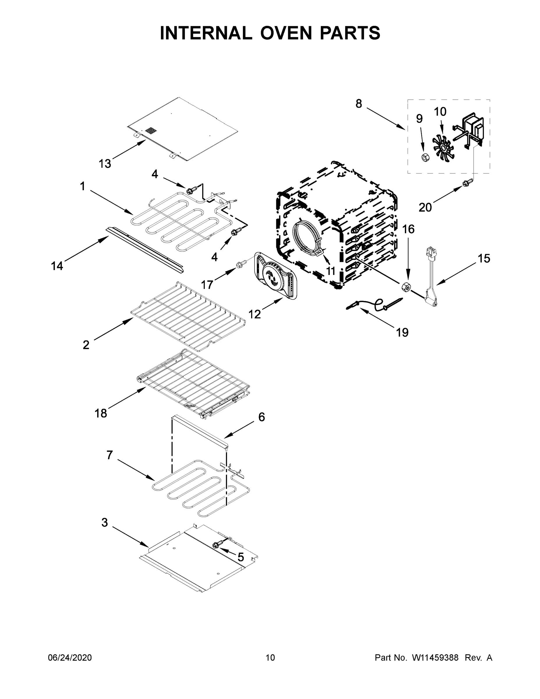 06 - INTERNAL OVEN PARTS