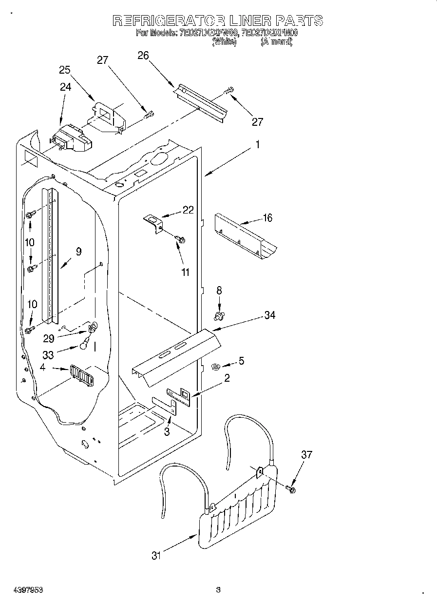 02 - REFRIGERATOR LINER