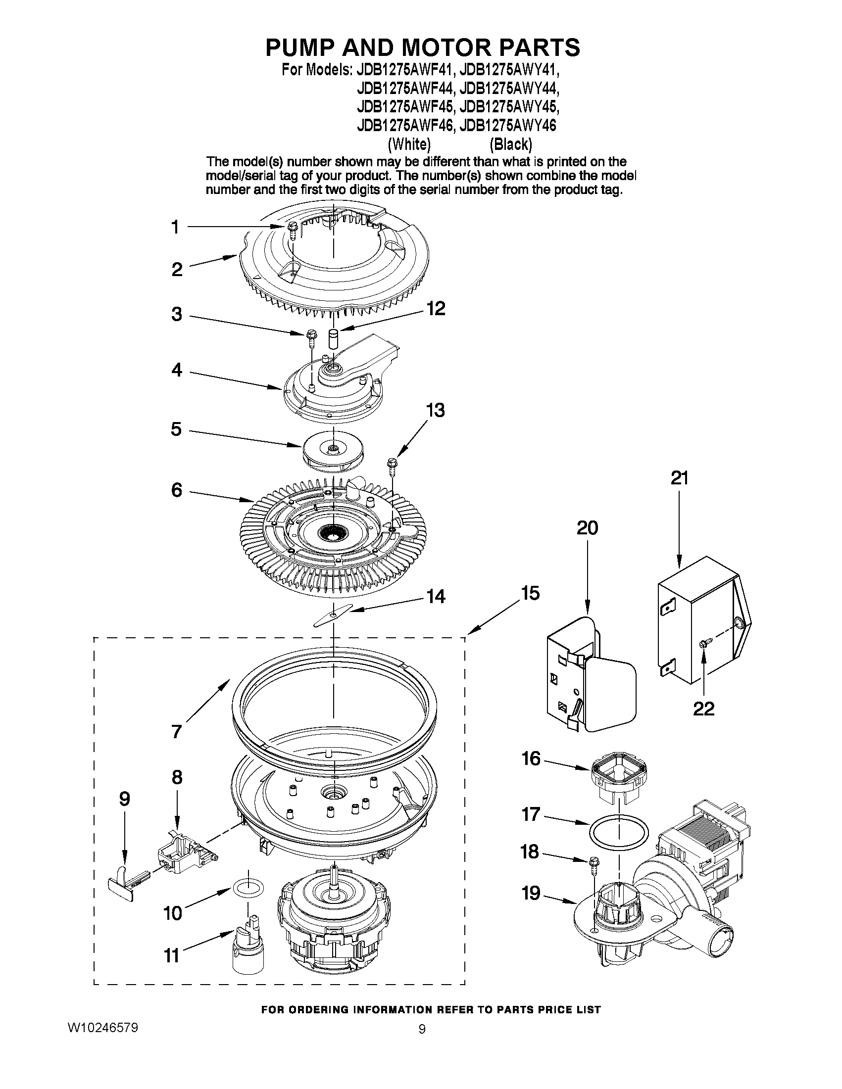 08 - PUMP AND MOTOR PARTS