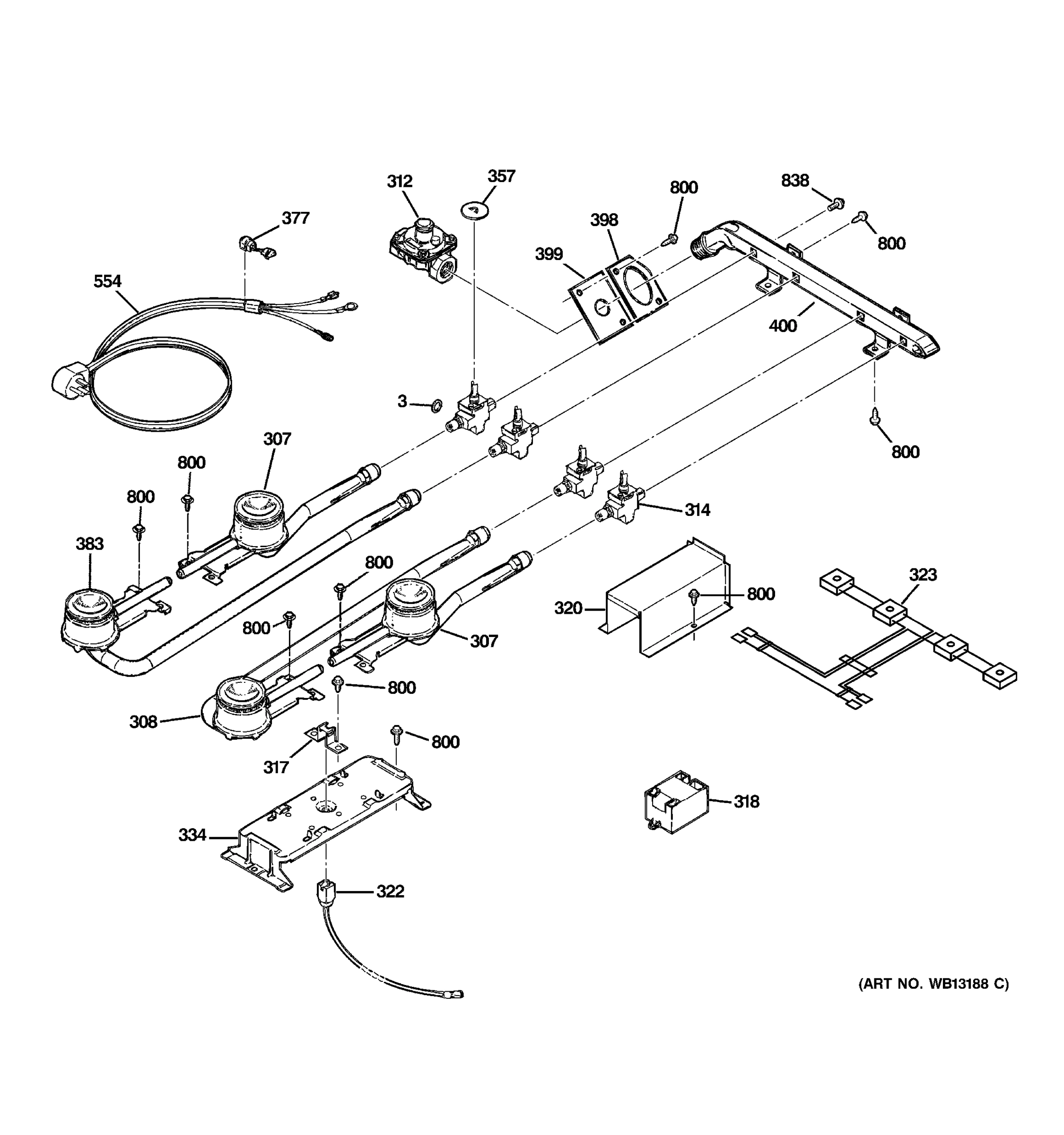 GAS & BURNER PARTS