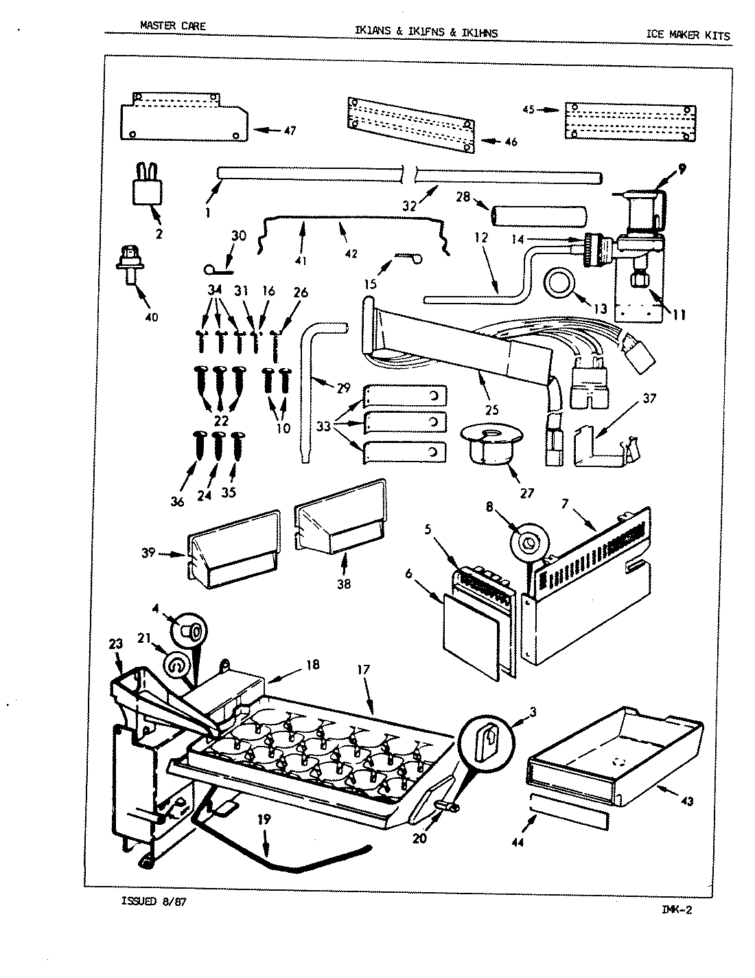 01 - ICE MAKER KIT