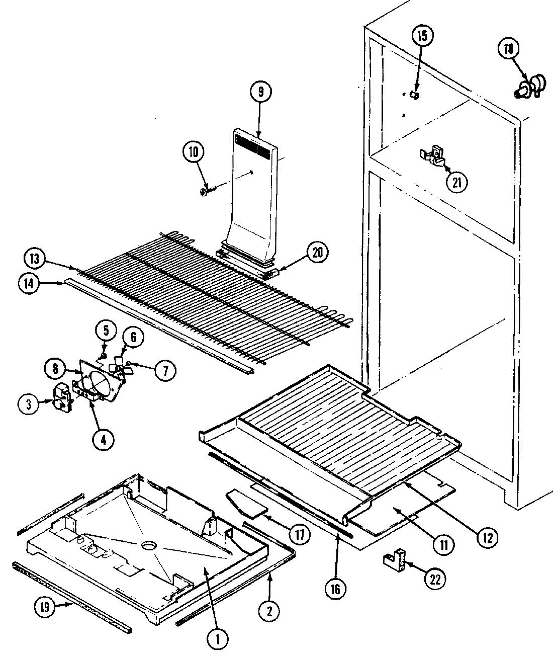 02 - FREEZER COMPARTMENT