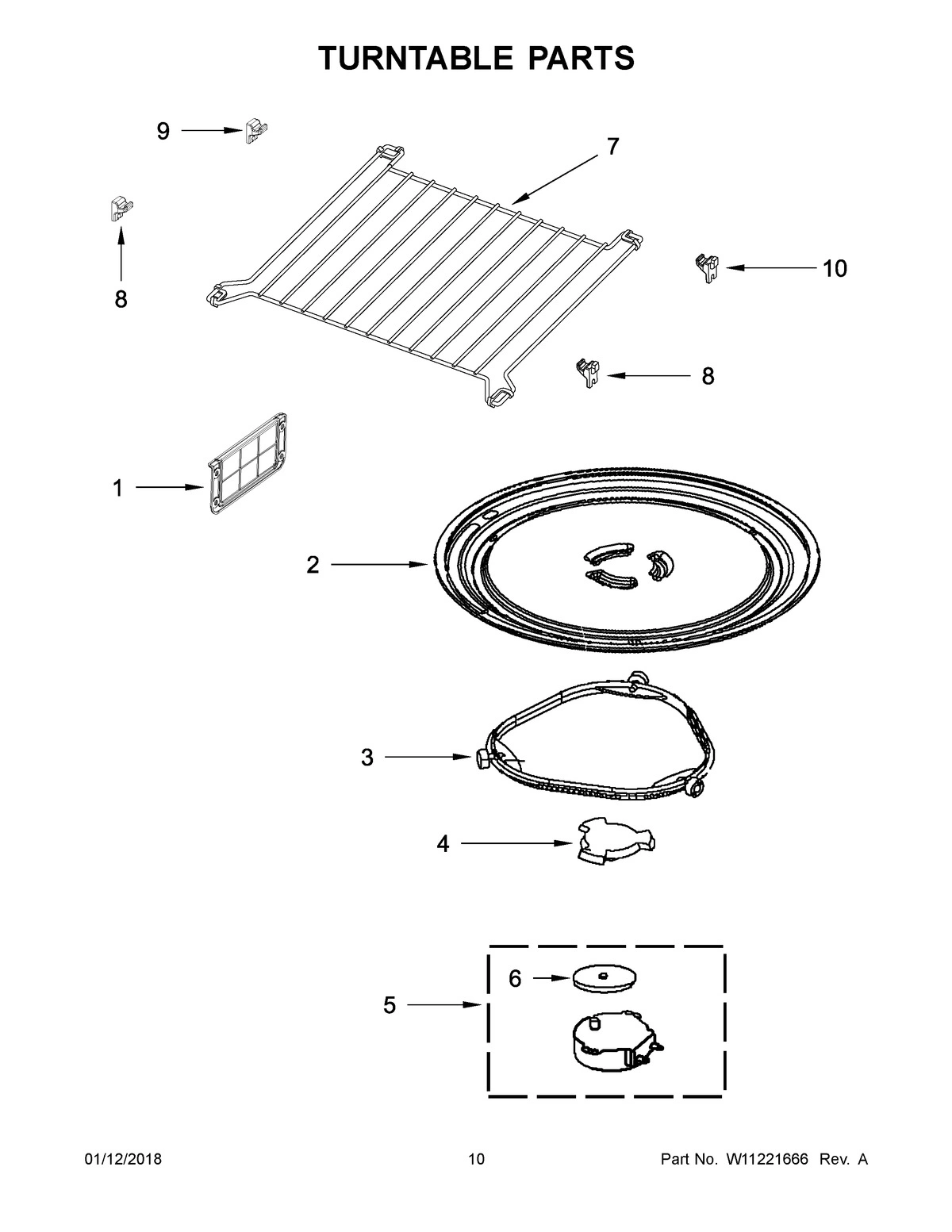 06 - TURNTABLE PARTS