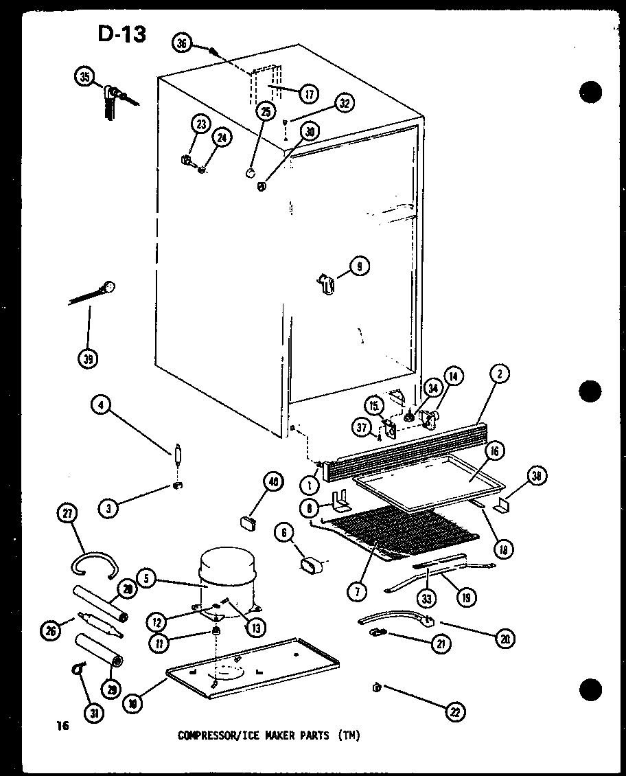 02 - COMPRESSOR/ICE MAKER PARTS (TM)