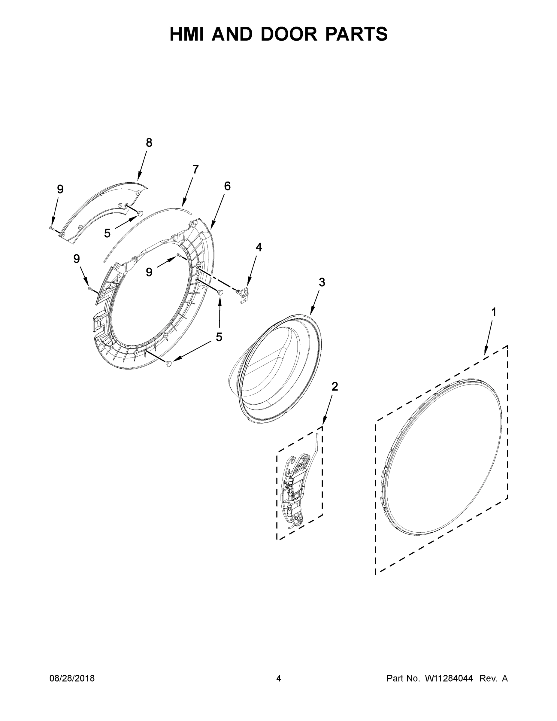 03 - HMI AND DOOR PARTS