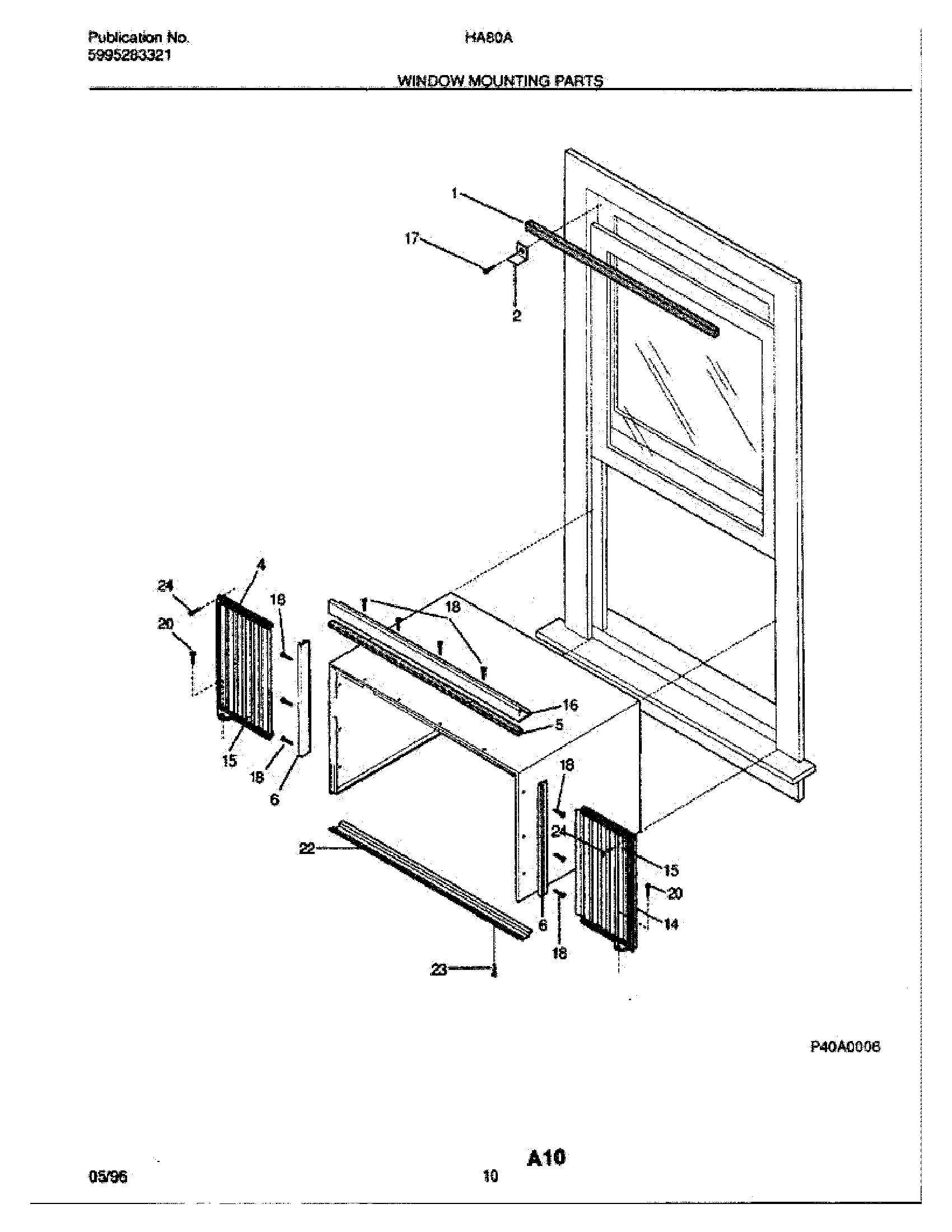 11 - WINDOW MOUNTING PARTS
