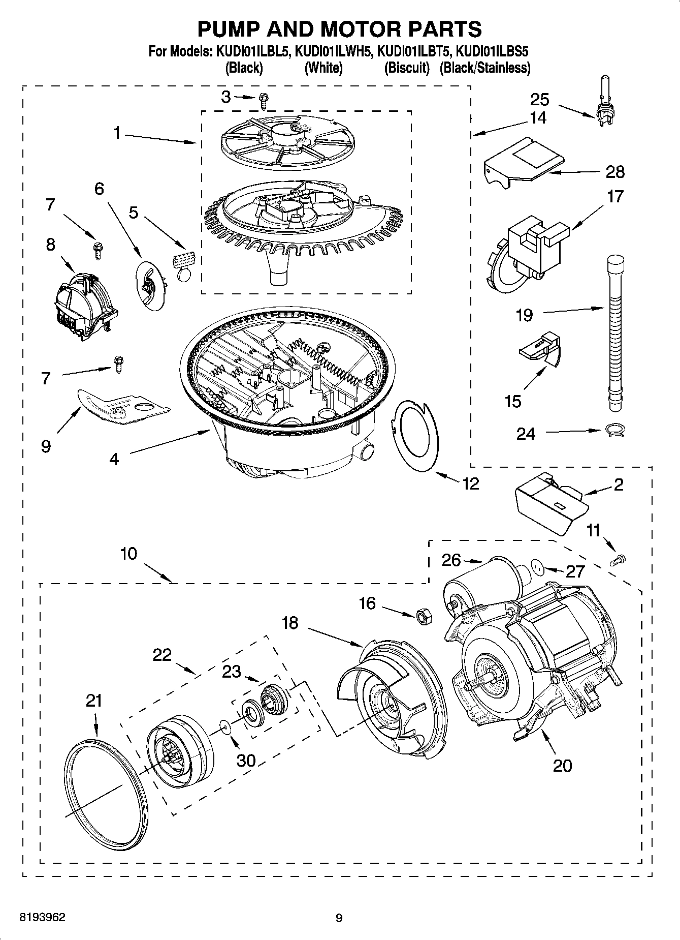 08 - PUMP AND MOTOR PARTS