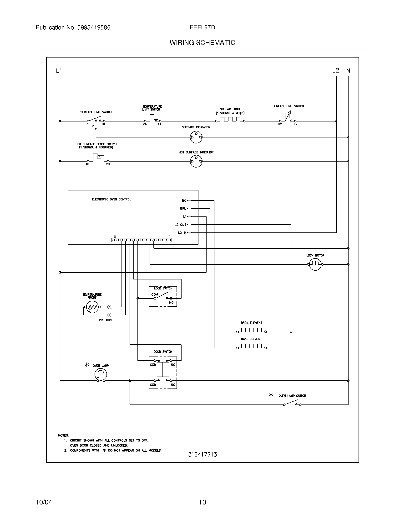10 - WIRING SCHEMATIC