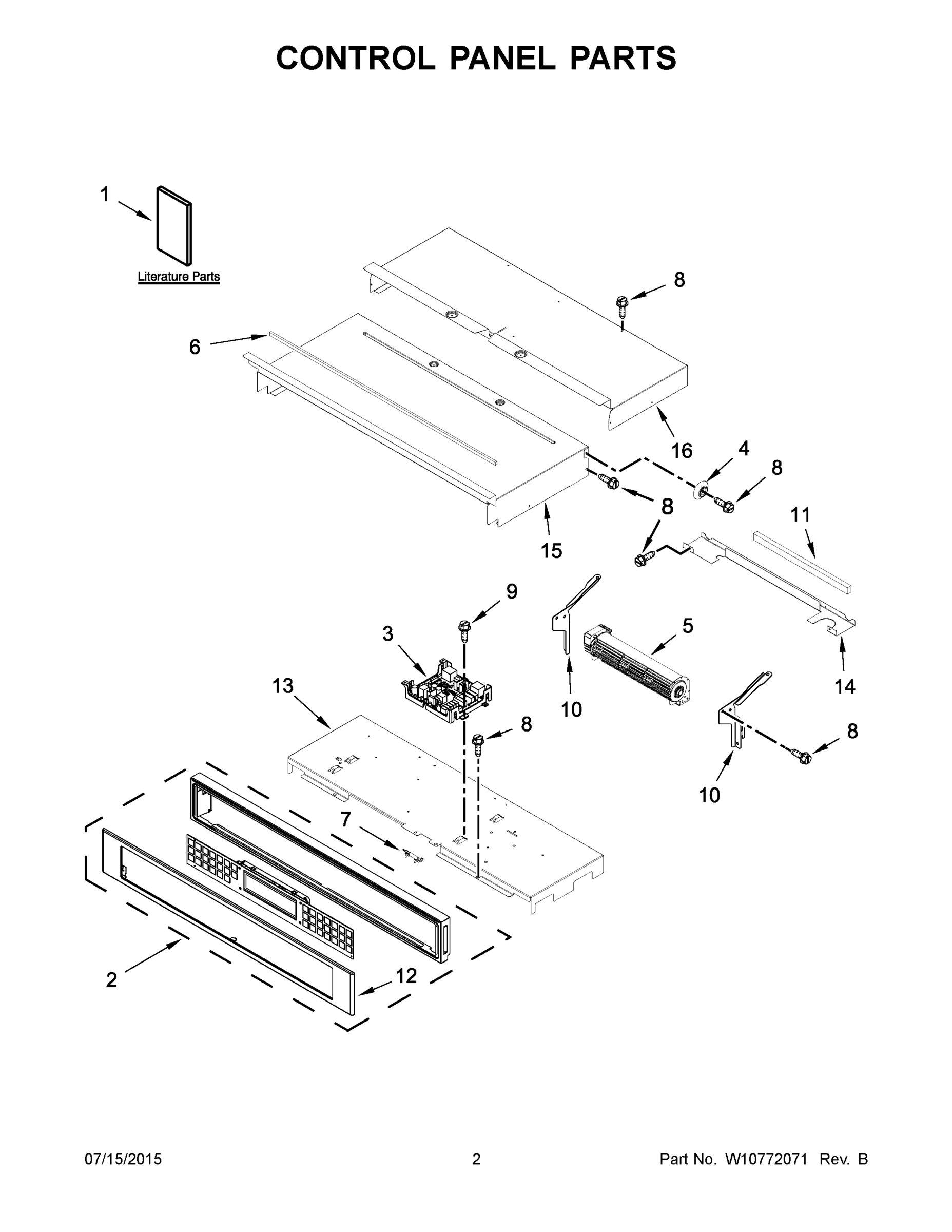 02 - CONTROL PANEL PARTS