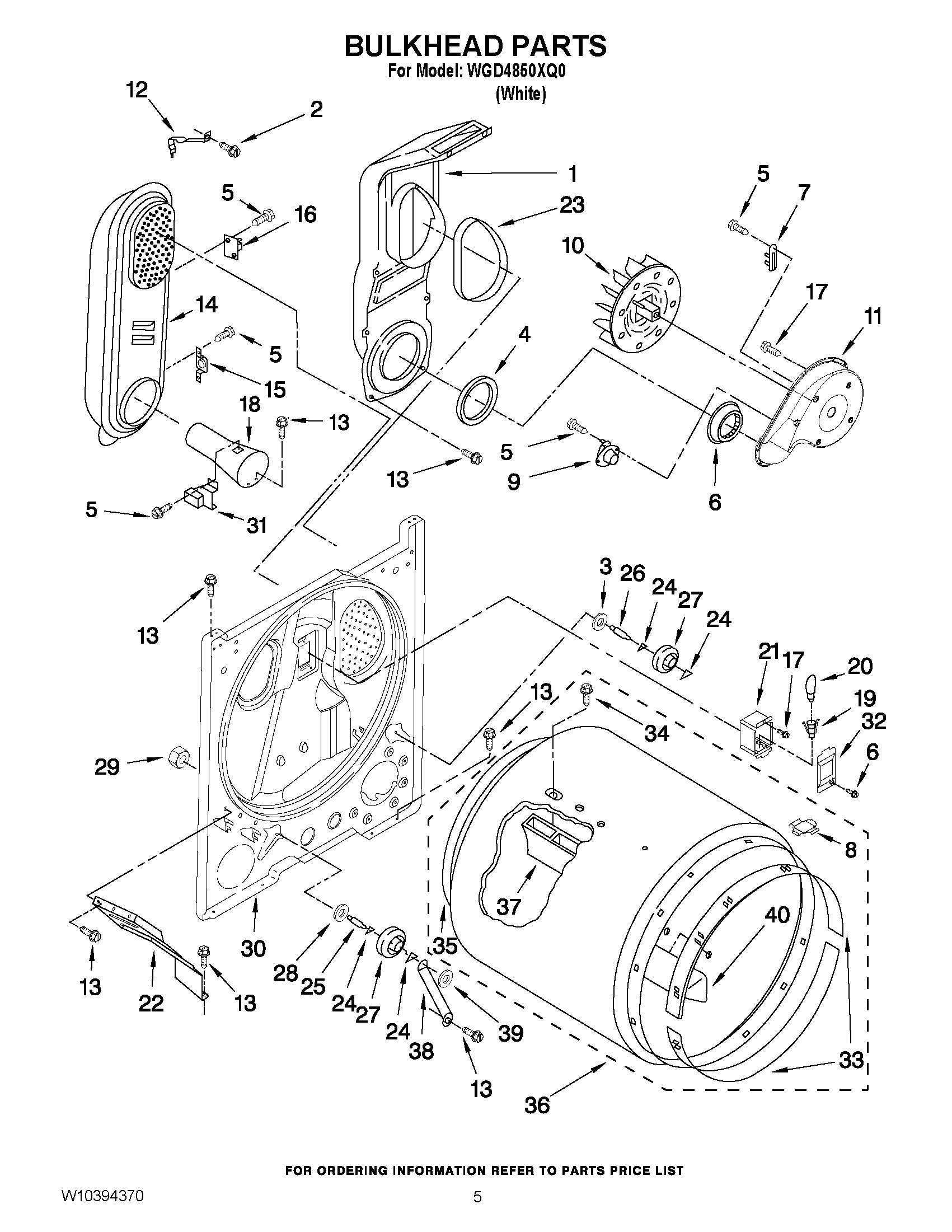03 - BULKHEAD PARTS