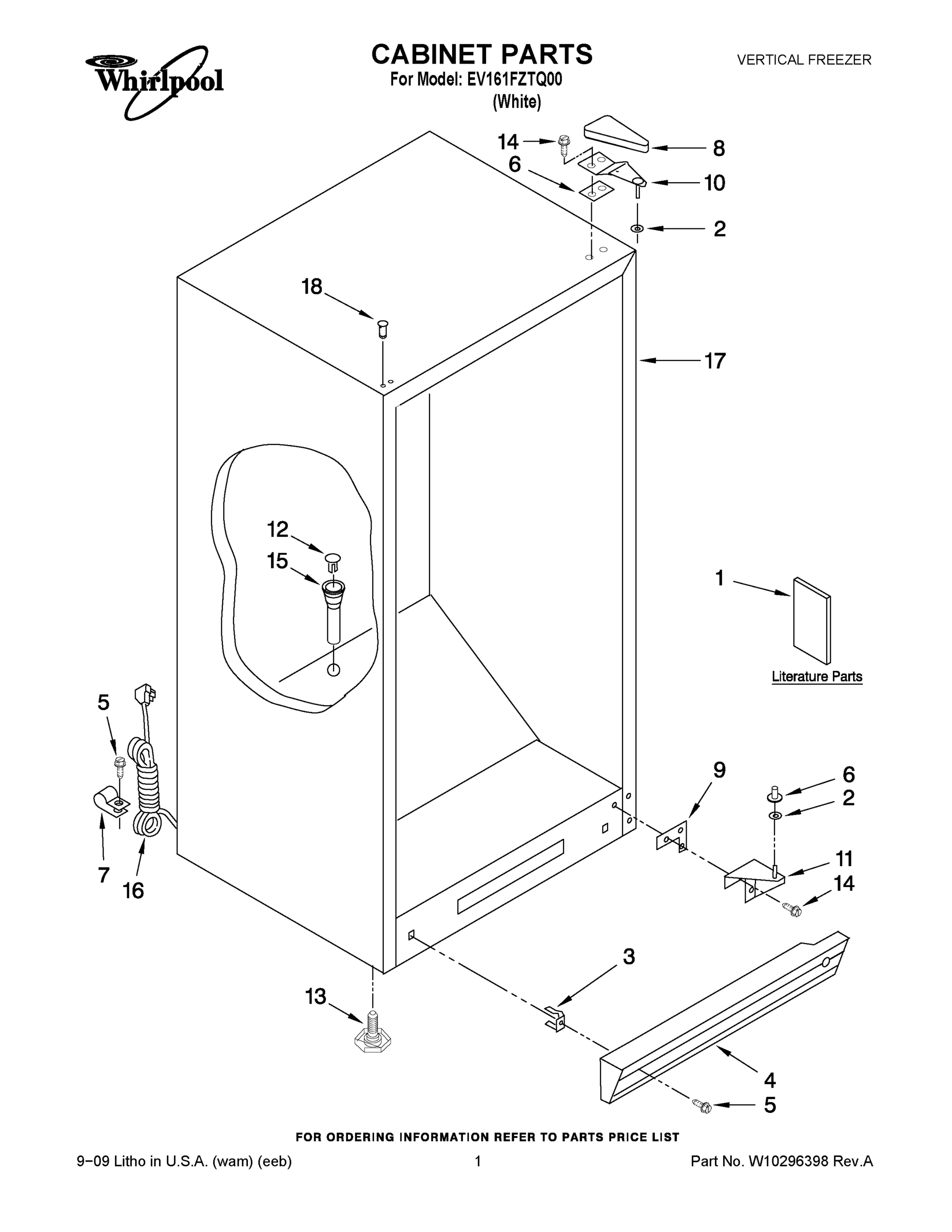01 - CABINET PARTS