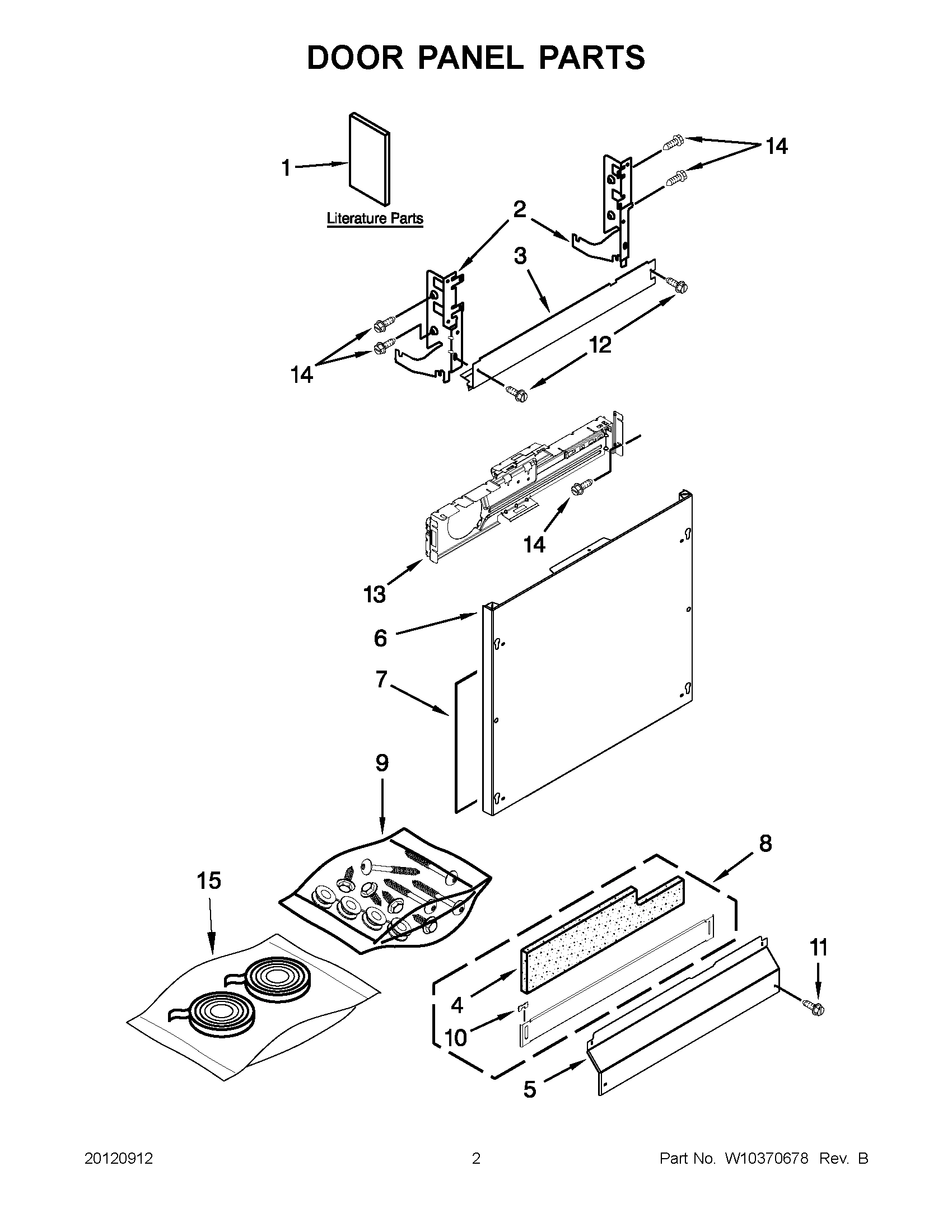 01 - DOOR PANEL PARTS