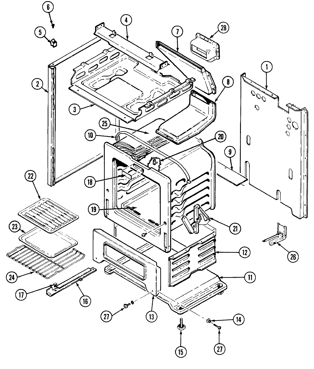 01 - BODY/OVEN