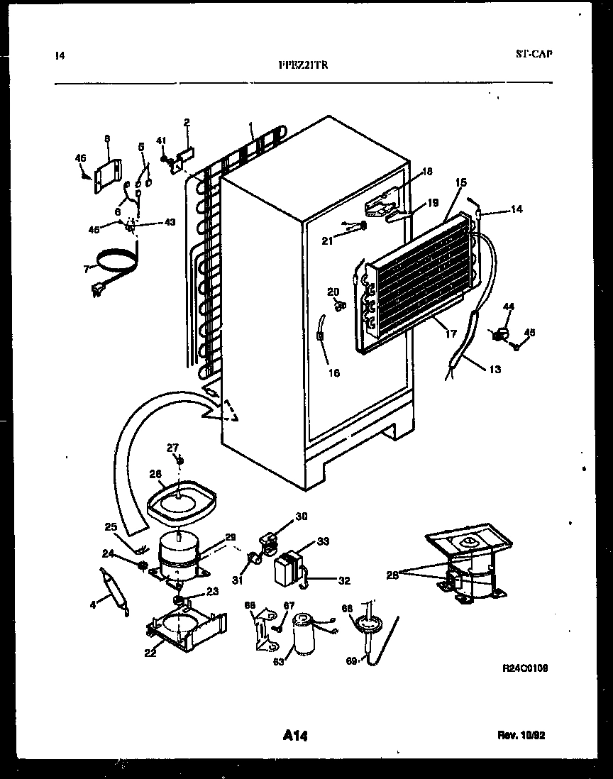 08 - SYSTEM AND AUTOMATIC DEFROST PARTS