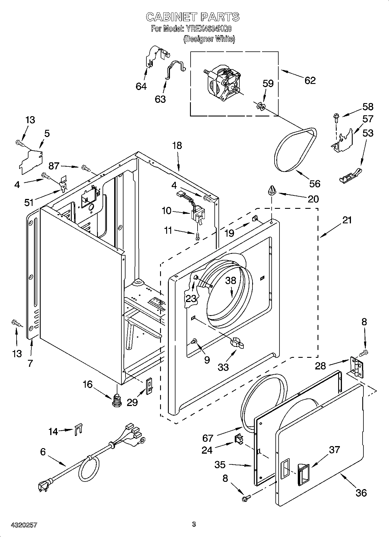 02 - CABINET PARTS