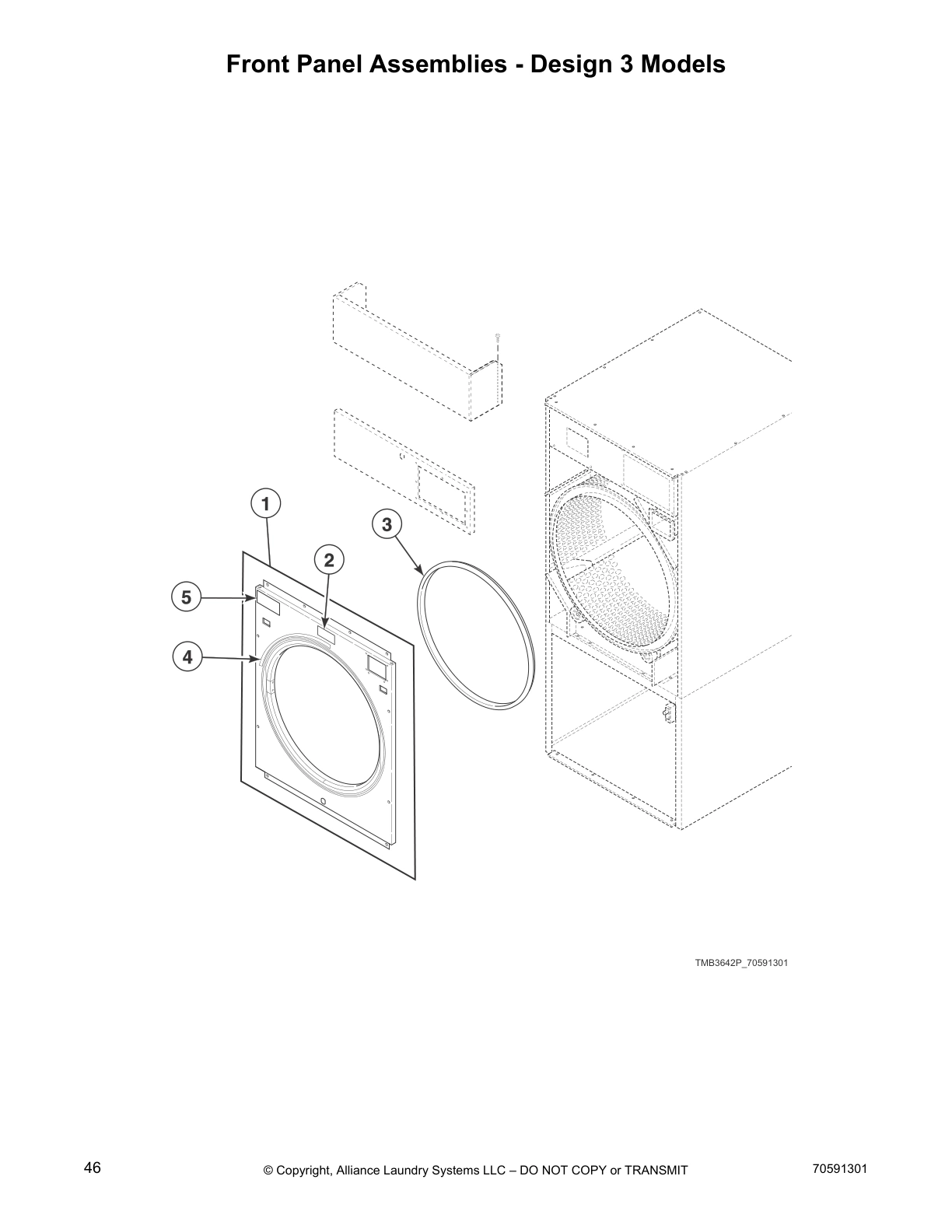 Front Panel Assemblies - Design 3 Models