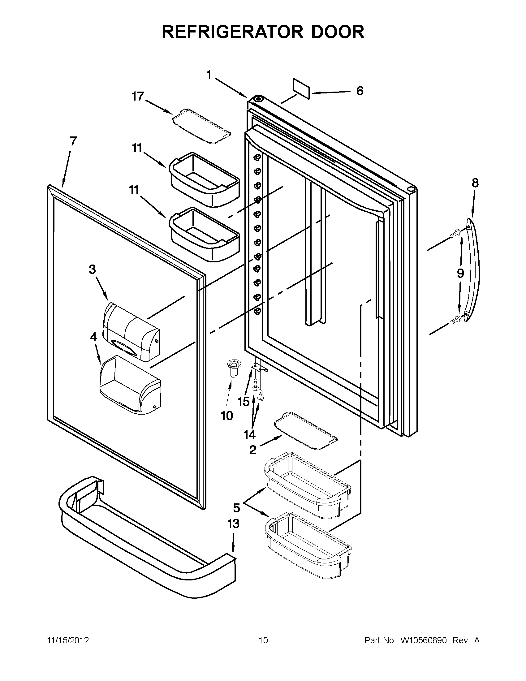 05 - REFRIGERATOR DOOR
