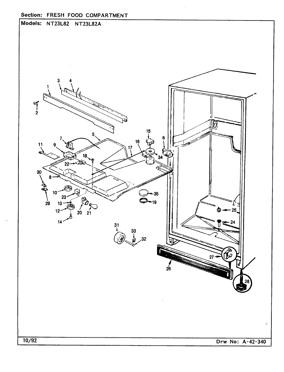 03 - FRESH FOOD COMPARTMENT
