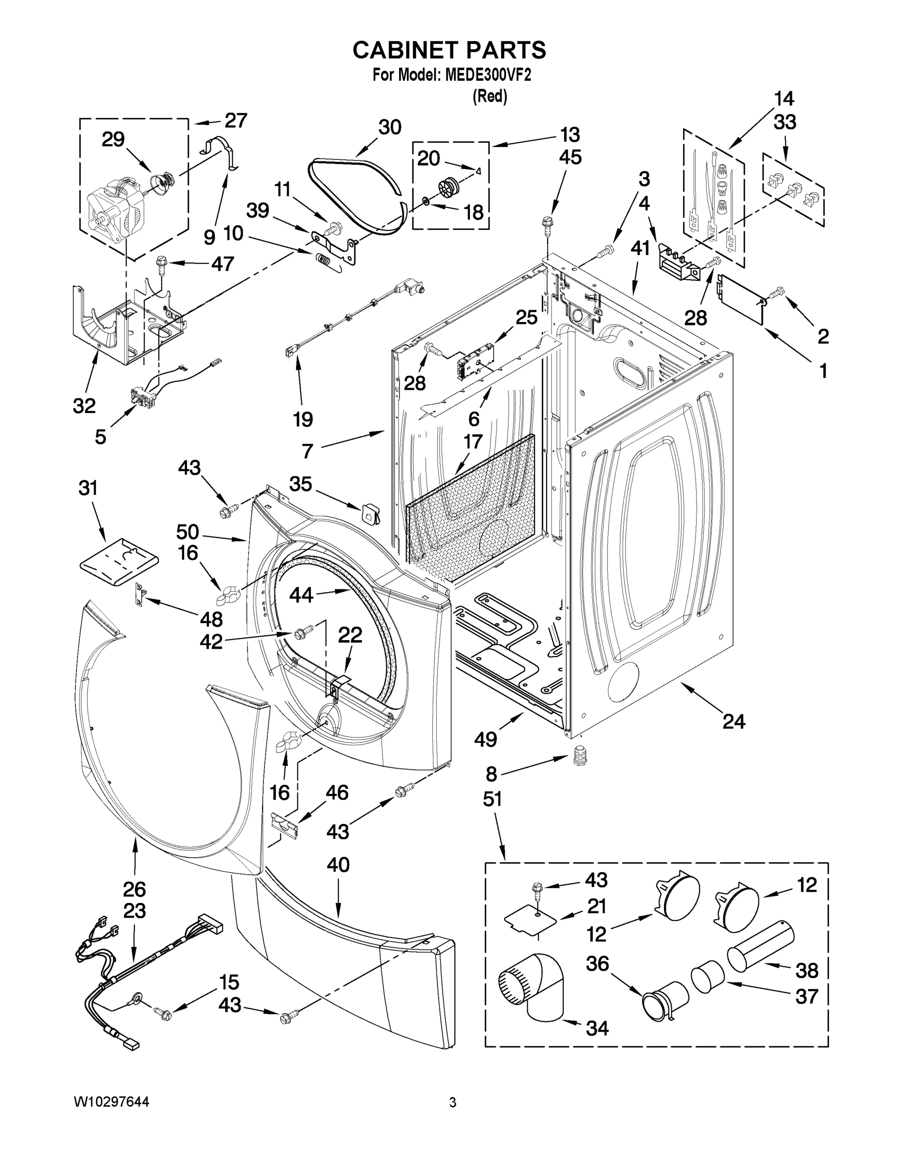 02 - CABINET PARTS