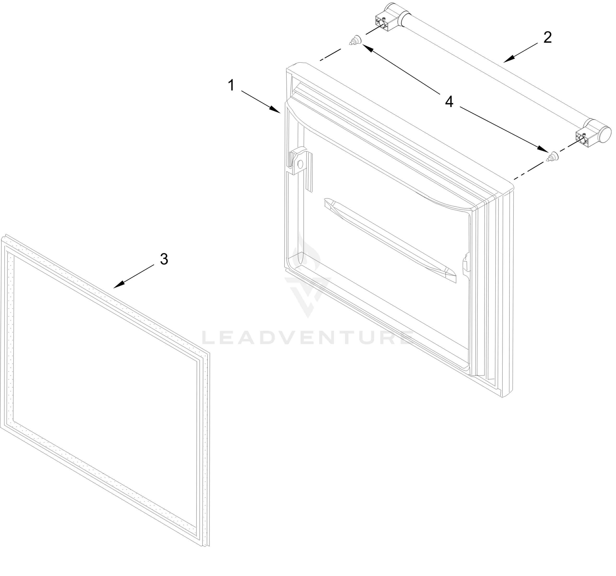 FREEZER DOOR PARTS