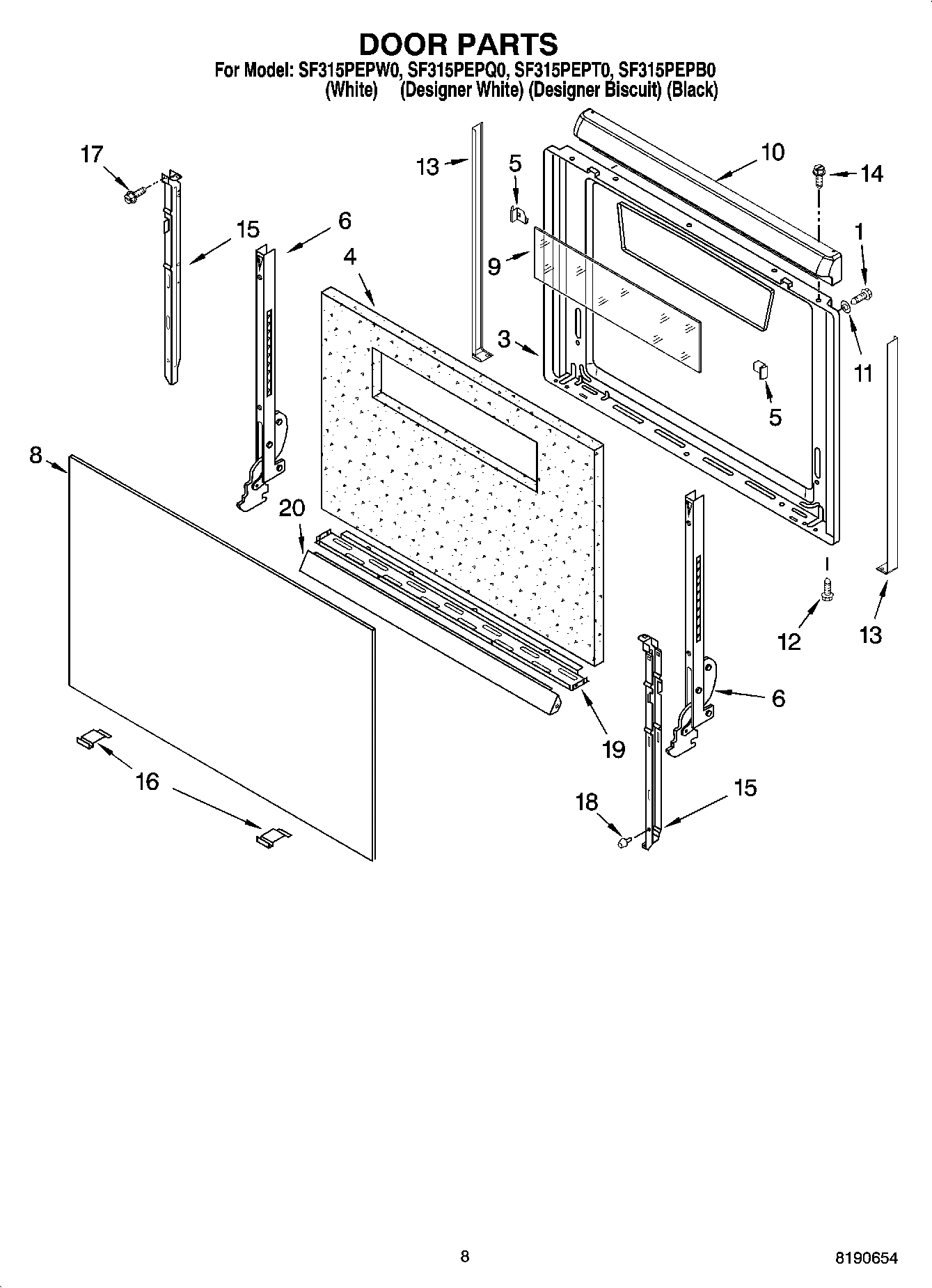 06 - DOOR PARTS, MISCELLANEOUS PARTS