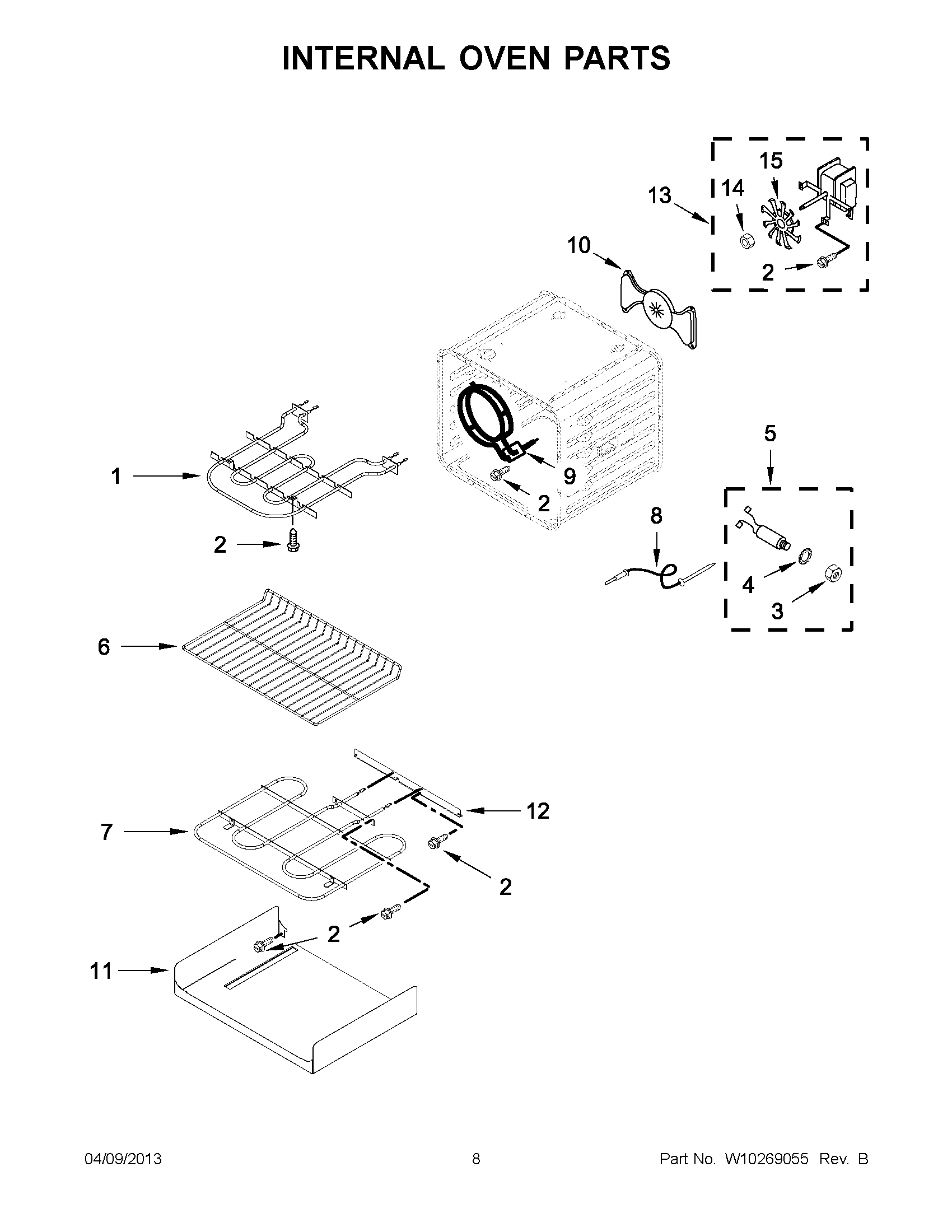 04 - INTERNAL OVEN PARTS
