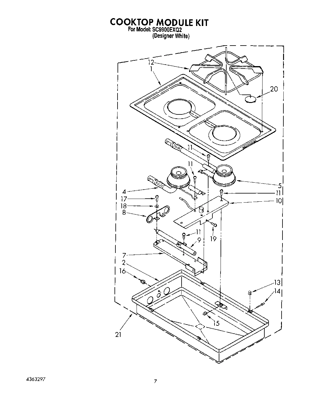 06 - COOKTOP MODULE KIT