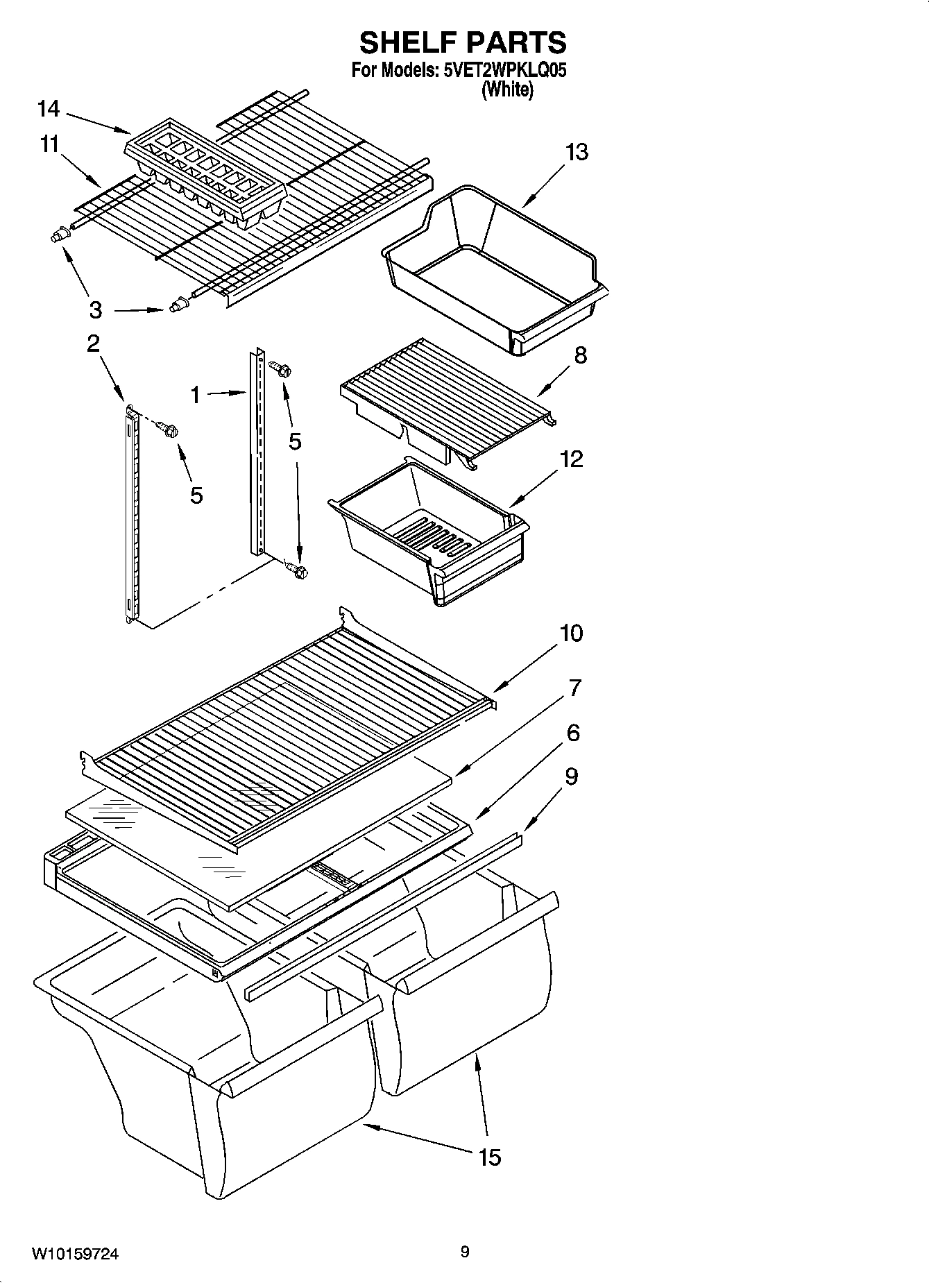 05 - SHELF PARTS, OPTIONAL PARTS