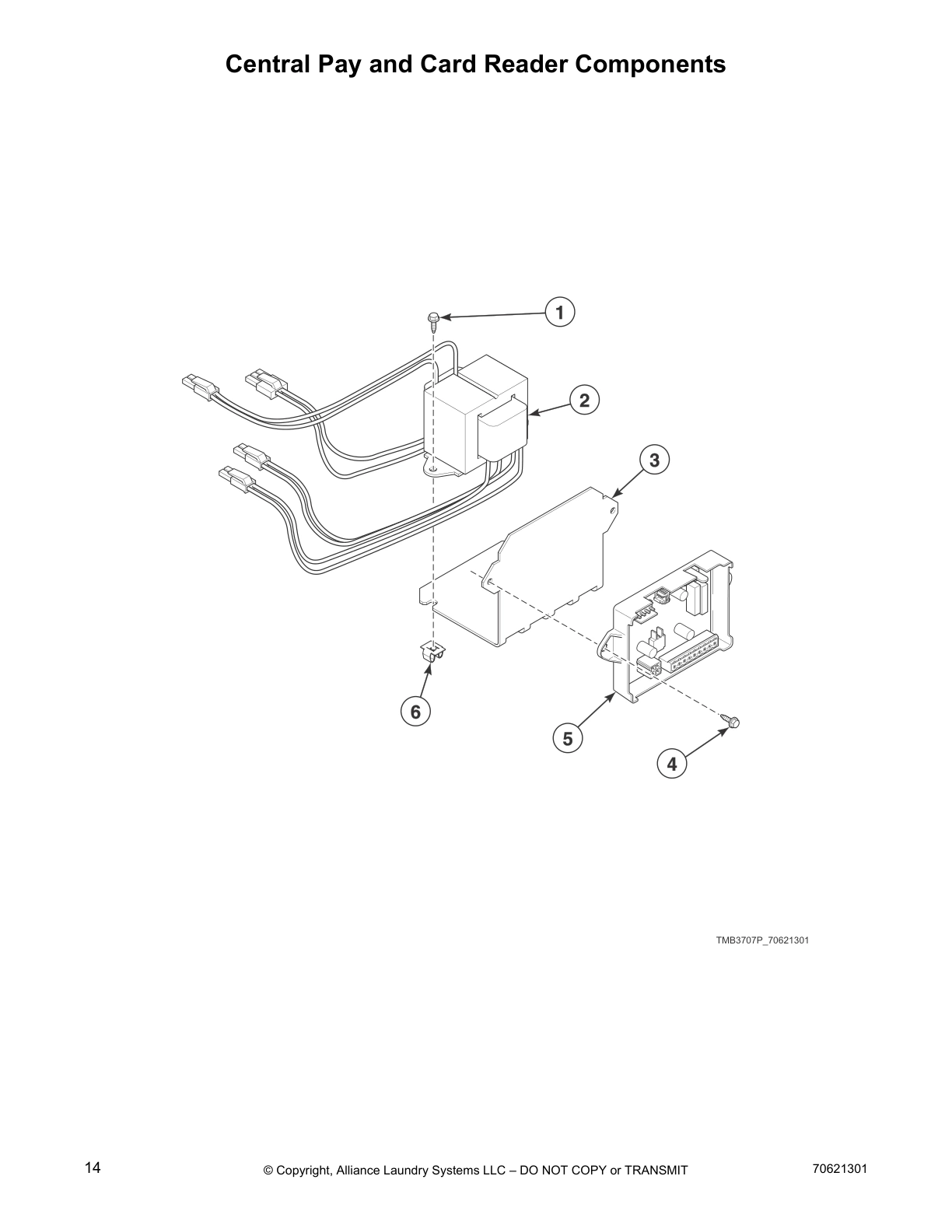 Central Pay and Card Reader Components