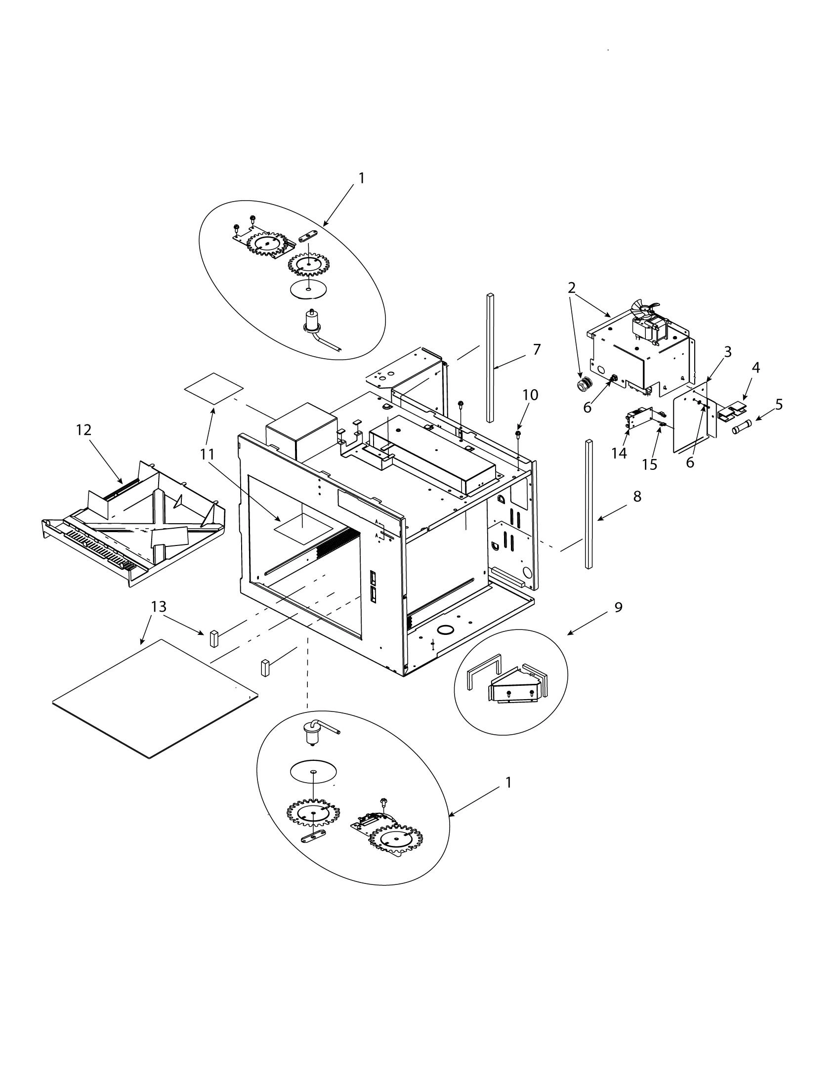 ANTENNAS / BLOWER / FUSE / TRAY