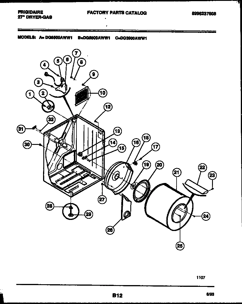 02 - CABINET AND COMPONENT PARTS