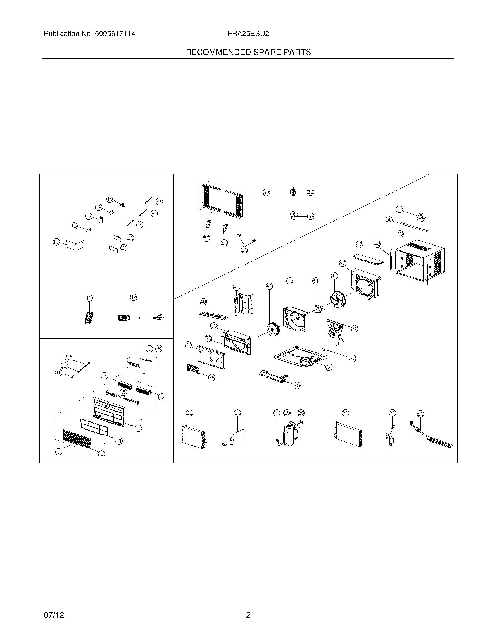 03 - RECOMMENDED SPARE PARTS