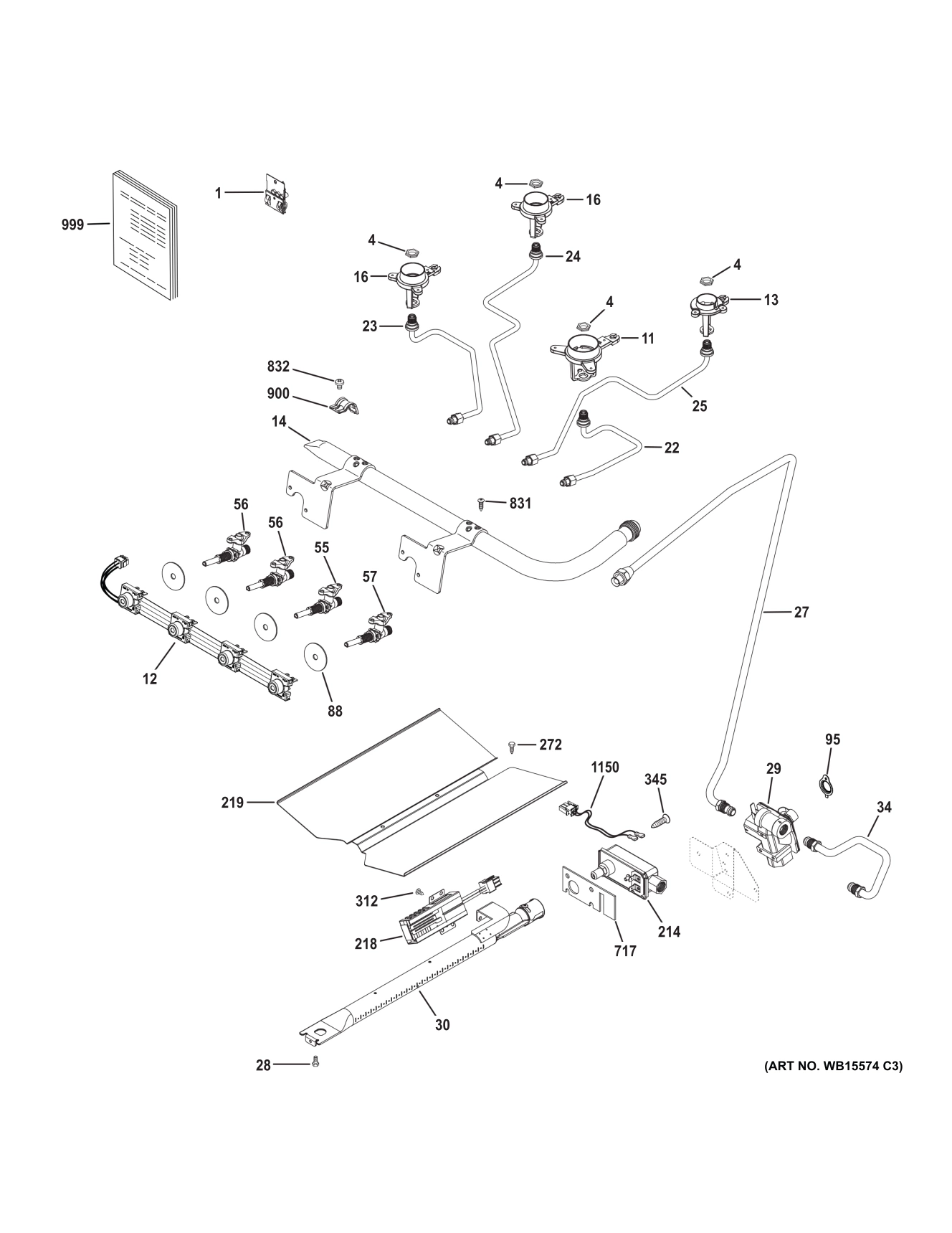 GAS & BURNER PARTS