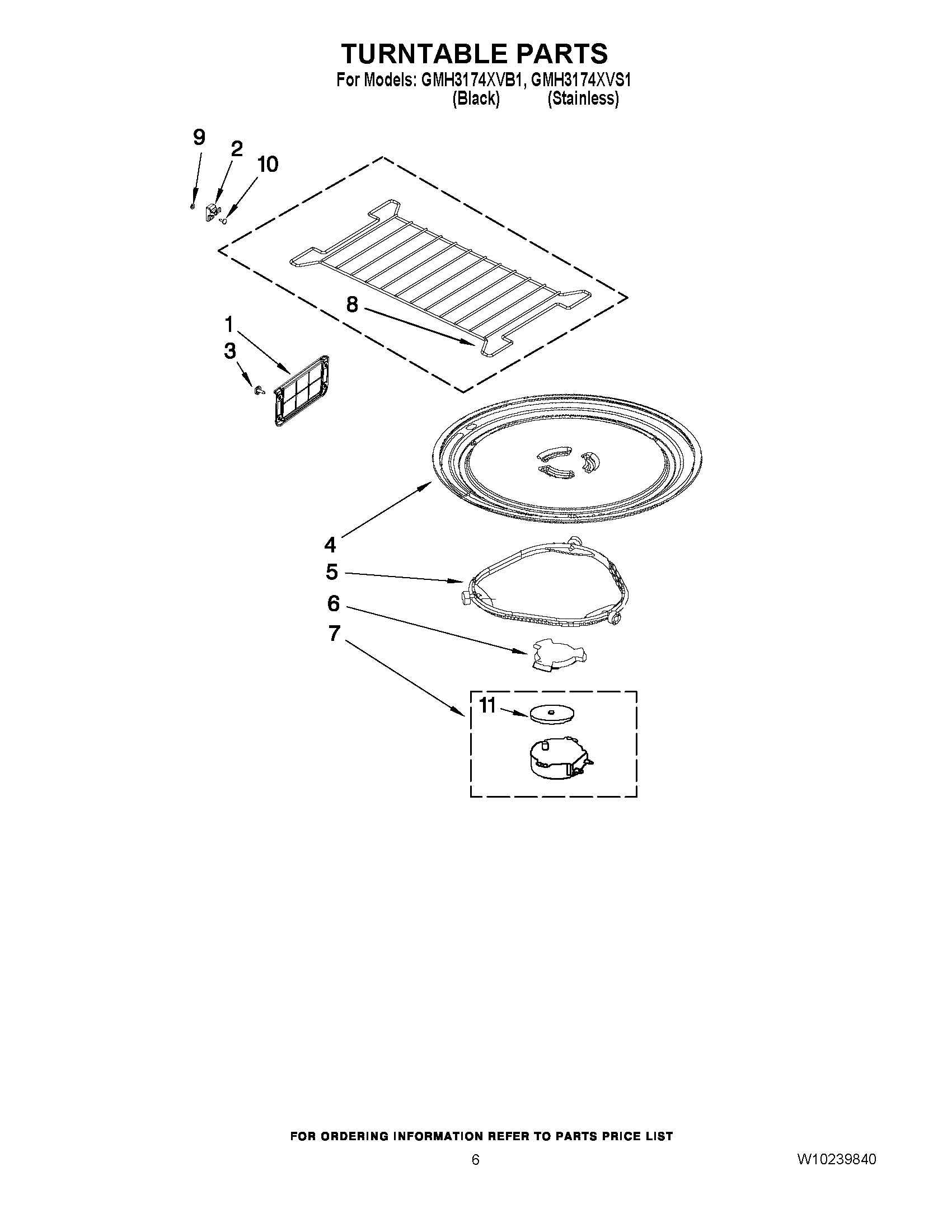 05 - TURNTABLE PARTS