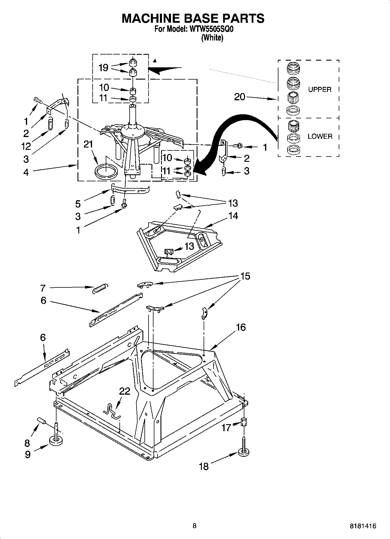 05 - MACHINE BASE PARTS