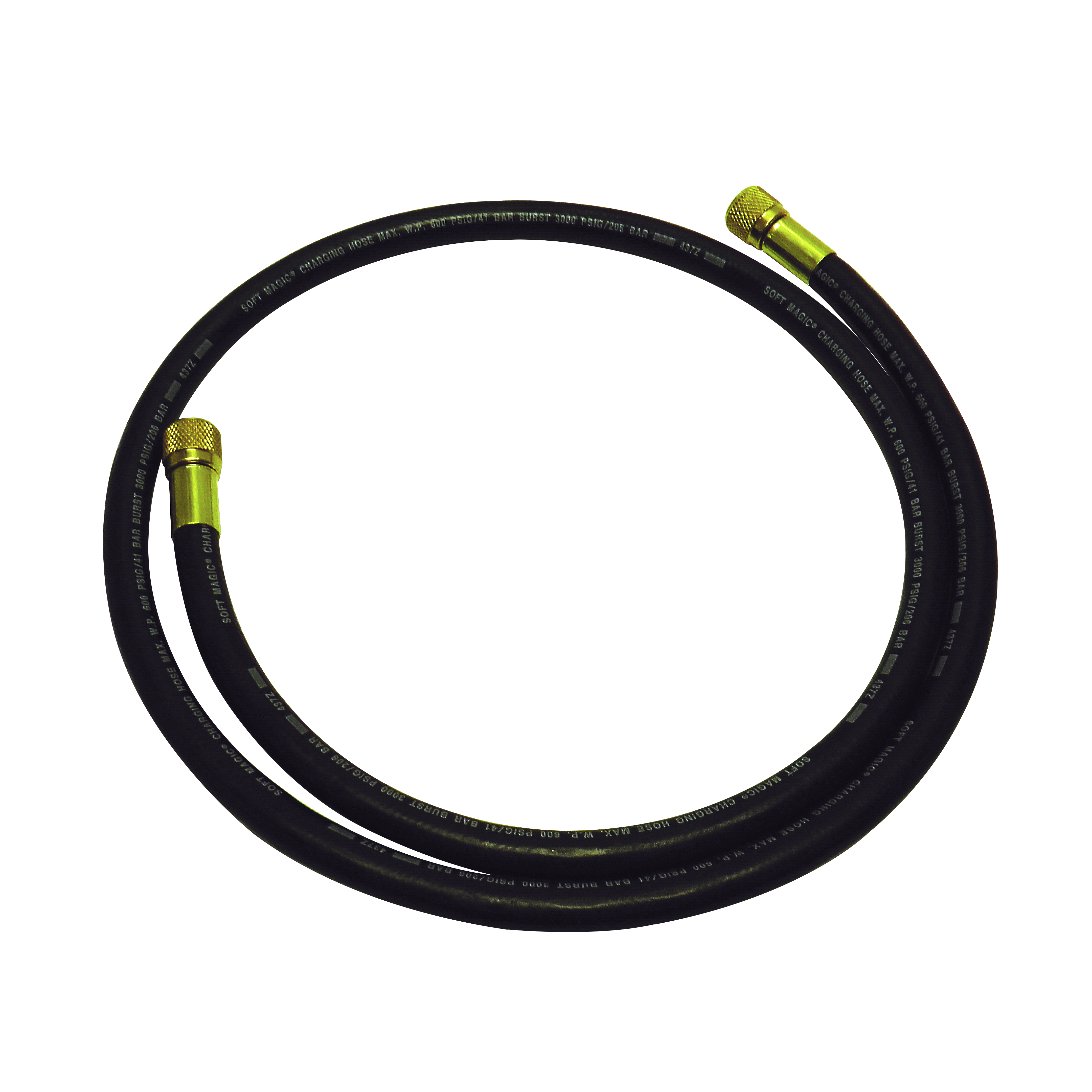 90502)3/8HI VAC     5 FT HOSE - Vacuum Hoses