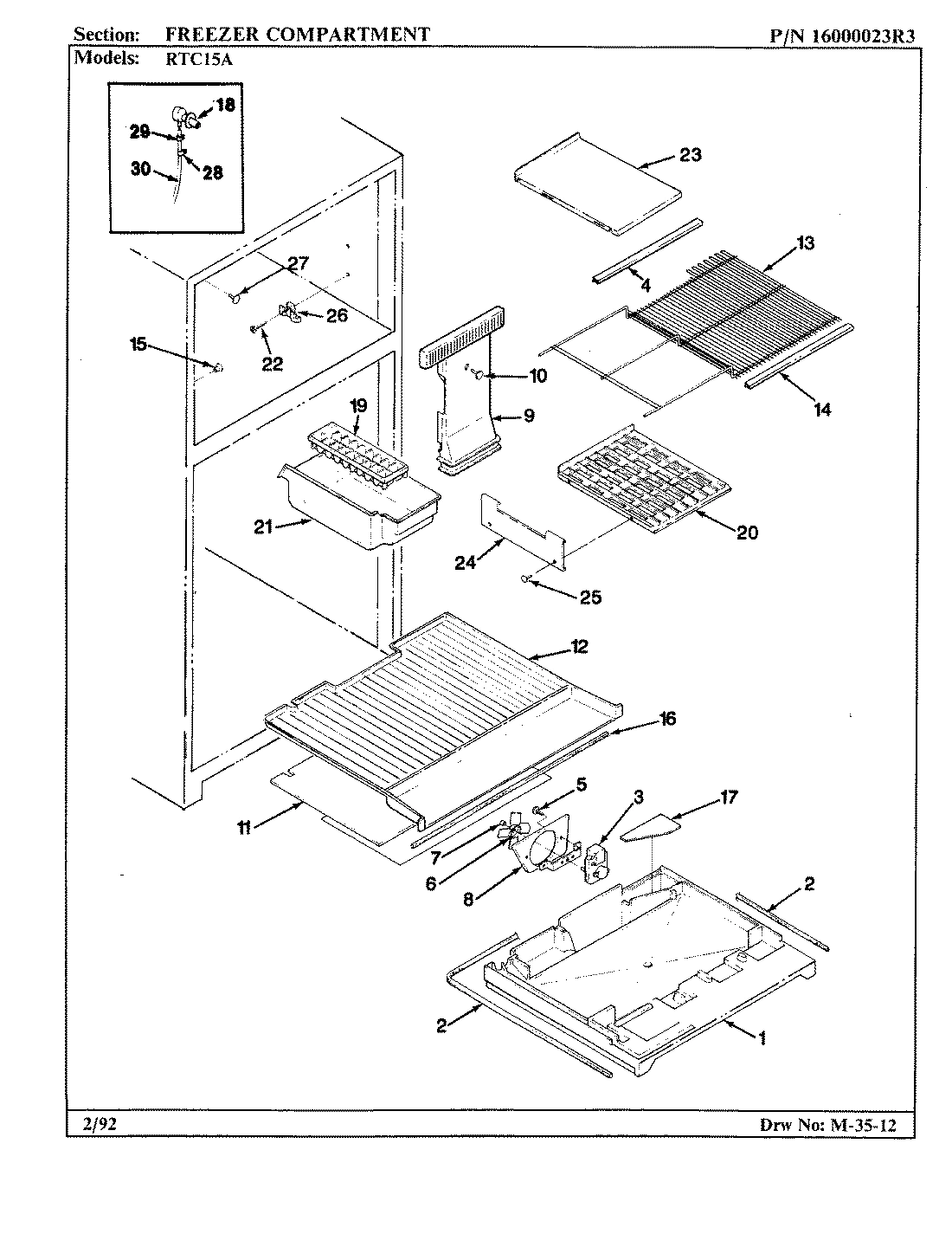 02 - FREEZER COMPARTMENT