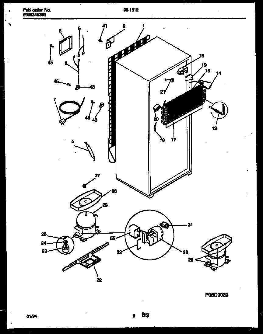 05 - SYSTEM AND AUTOMATIC DEFROST PARTS