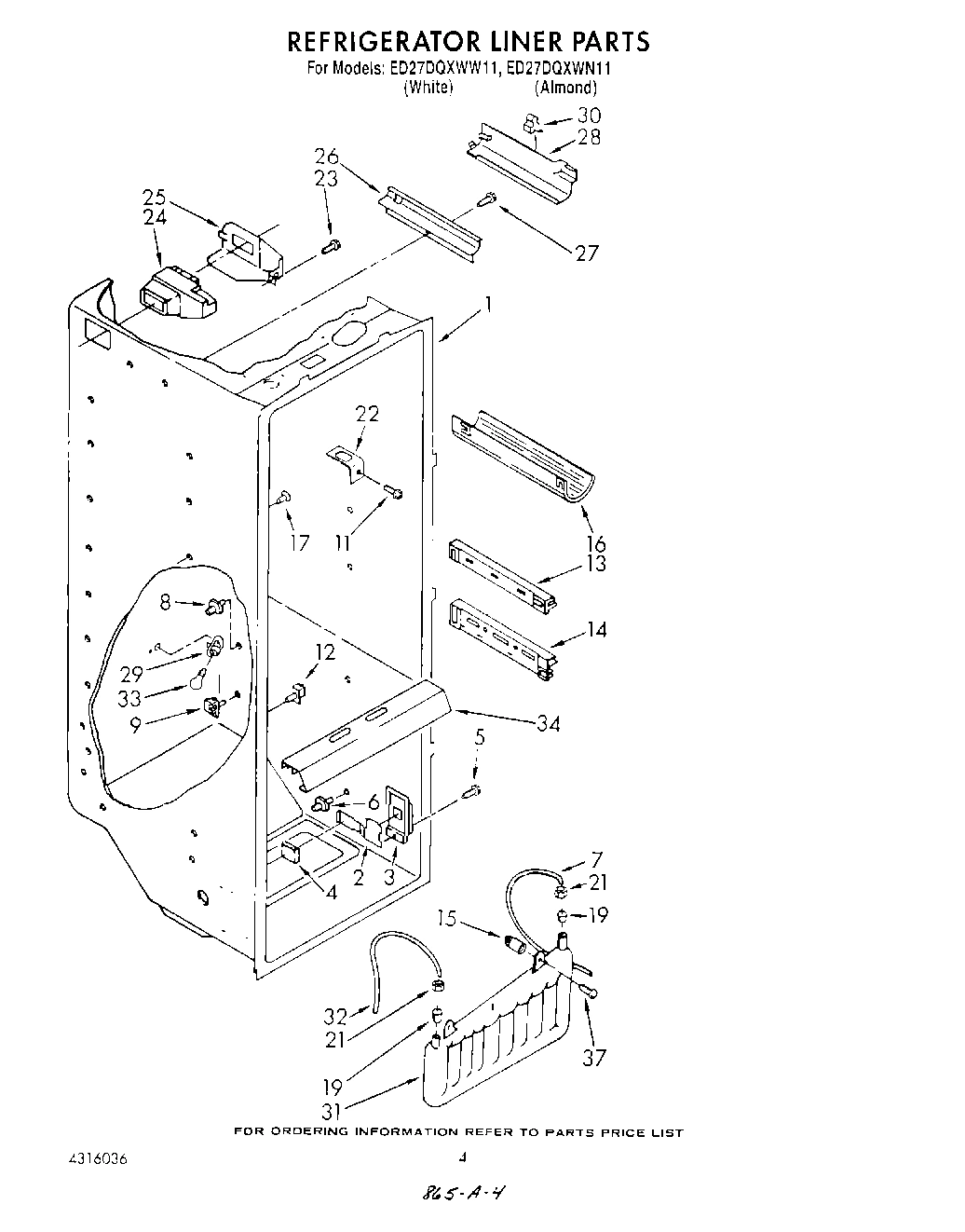 03 - REFRIGERATOR LINER