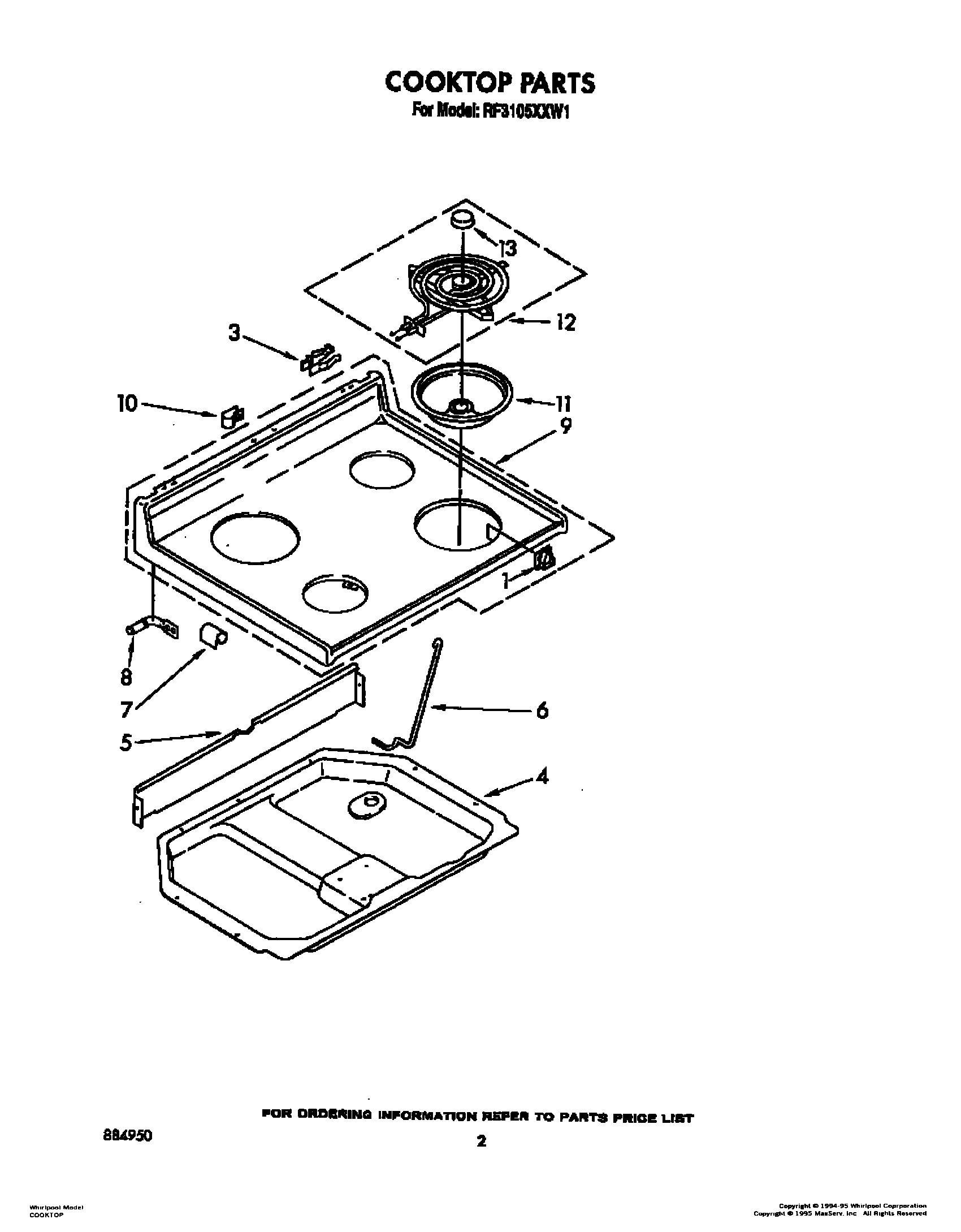 02 - COOKTOP, LIT/OPTIONAL